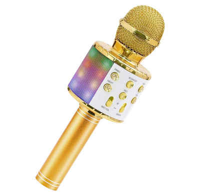 Bothergu Mikrofon, Kinder Wireless Tragbares Funkmikrofon Handmikrofon Karaoke-Mikrofon
