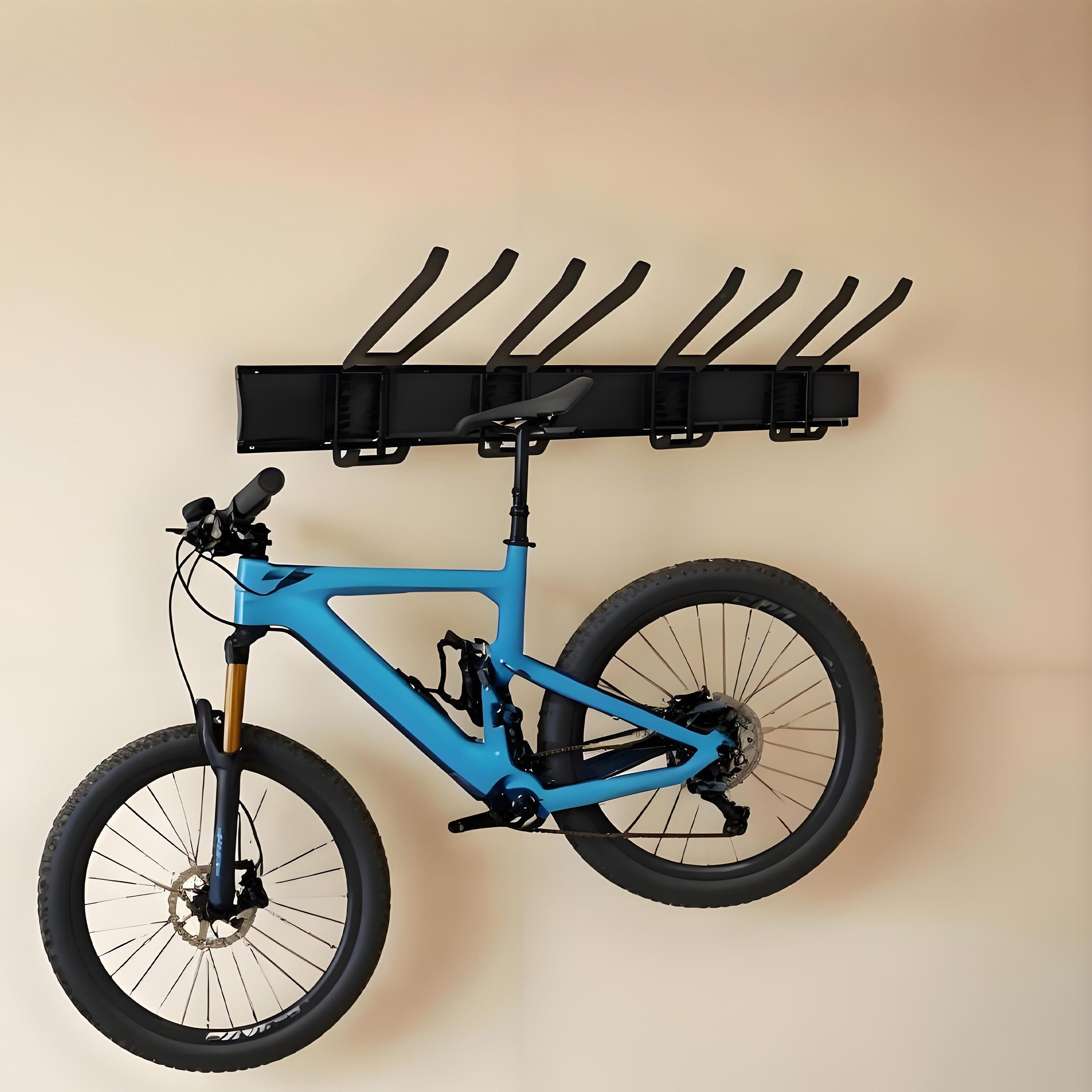 relaxdays Gartengerätehalter Werkzeughalter Set aus Stahl, (80 cm)