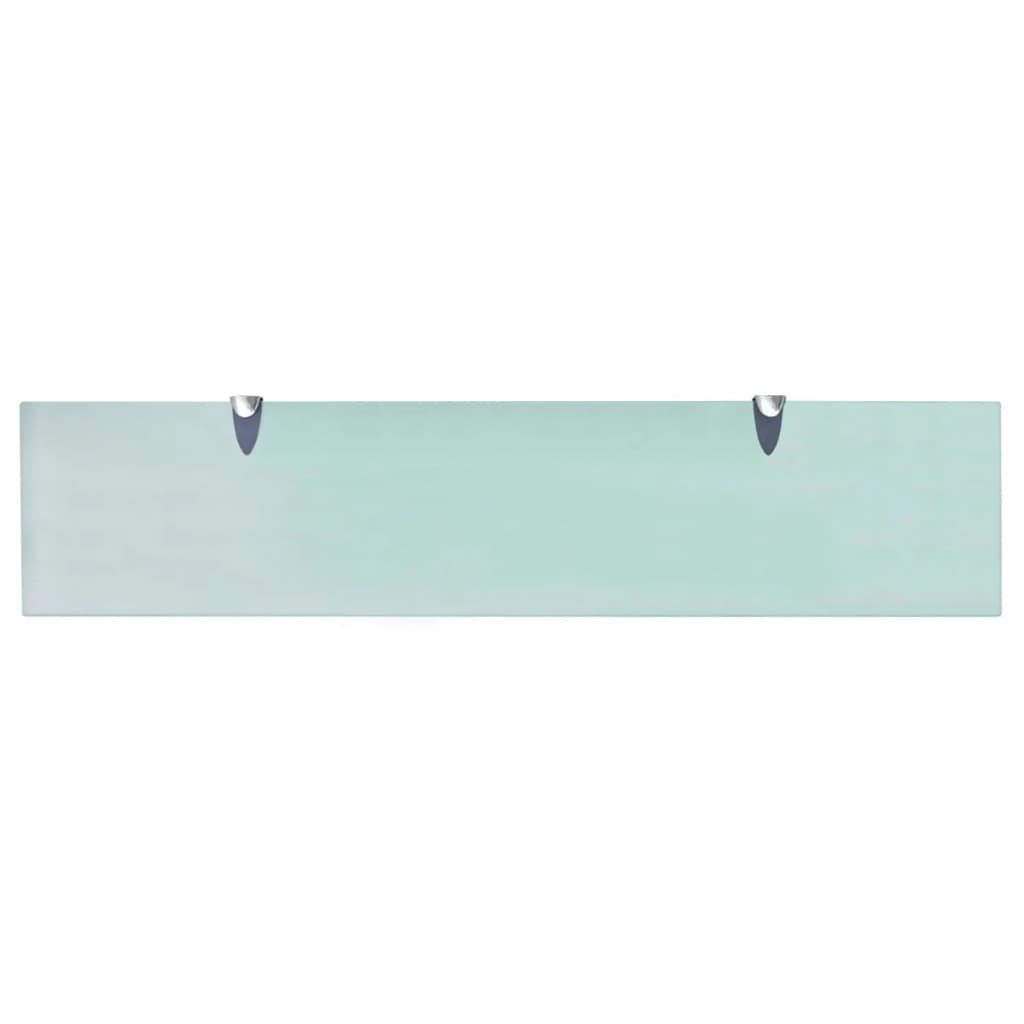 furnicato Schwebende Stk. Wandregal Regale Glas 2 cm 8 mm 90x20