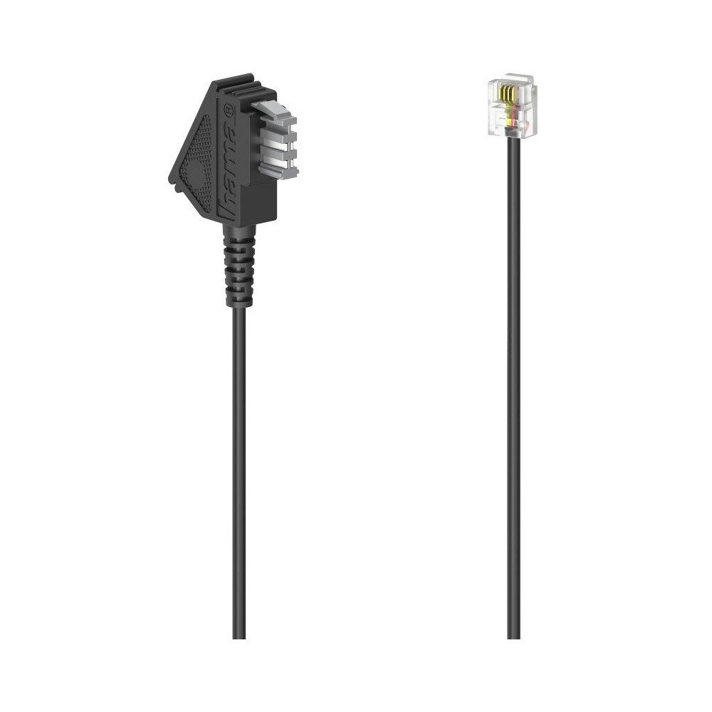 Hama Anschlusskabel 6m TAE-N zu RJ-11 Telefonkabel. Telefonkabel