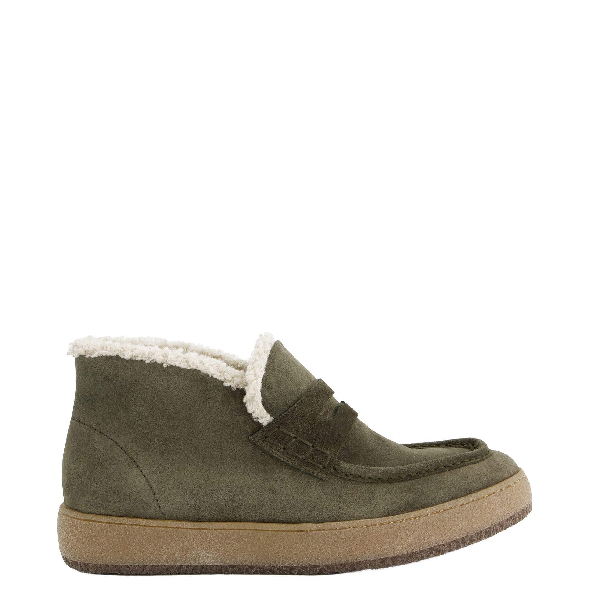 Paul Green Paul Green 5576-003, Slipper & Mokassin, Warmfutter, Grün, Damen Winterstiefel