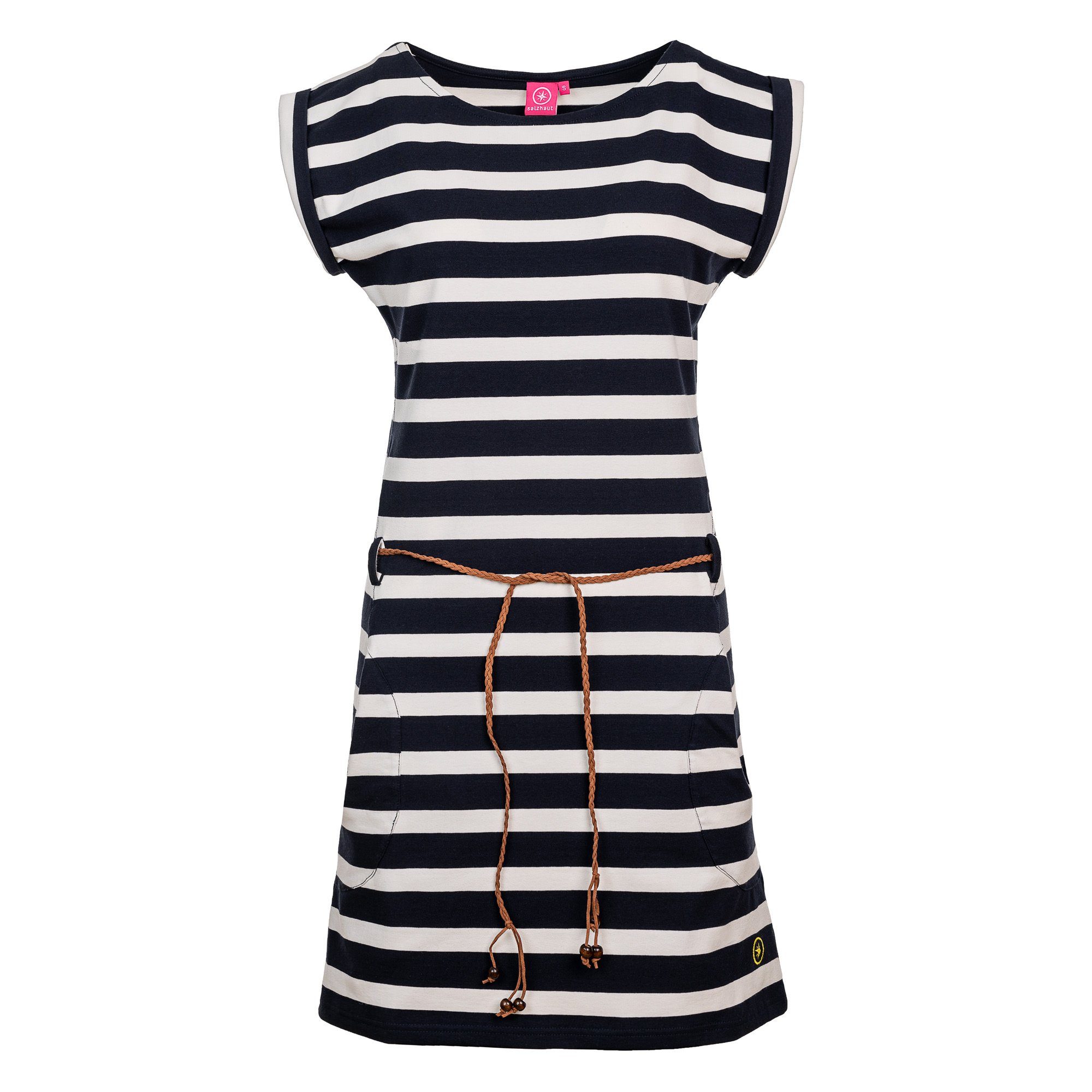 salzhaut Sommerkleid Damen Kleid mit Streifen Flancilla - Shirtkleid  gestreift mit kurzen Ärmeln online kaufen | OTTO