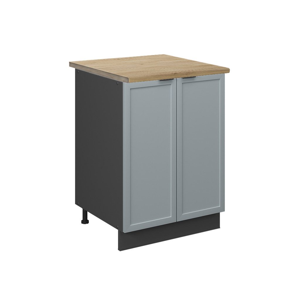 Vicco Unterschrank Fame-Line, Hellblau-grau/Anthrazit, 60 cm, günstig online kaufen