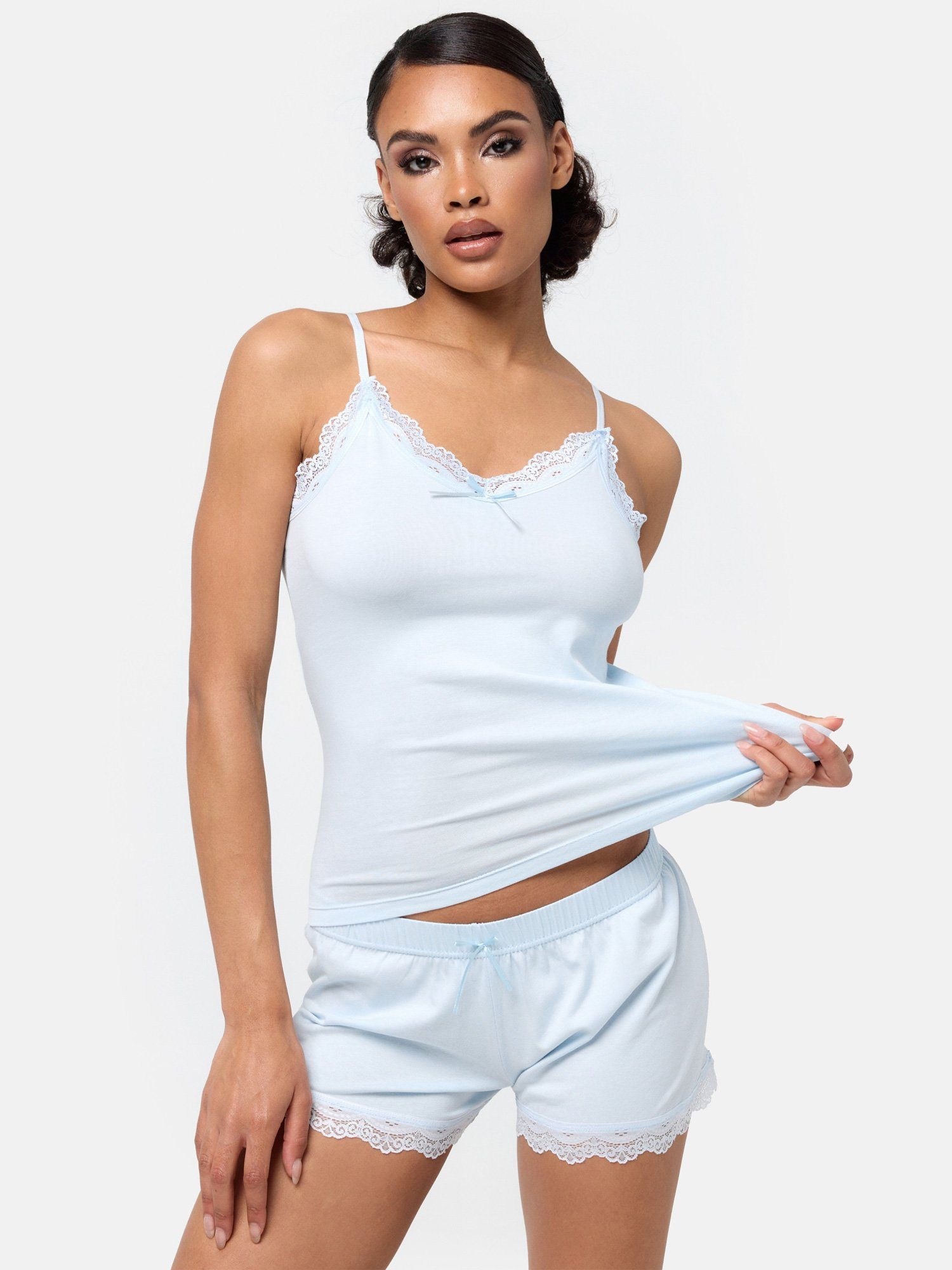 Tazzio Shorty F908 (Set, 2 tlg) Damen Nachtwäsche Unterwäsche Set günstig online kaufen