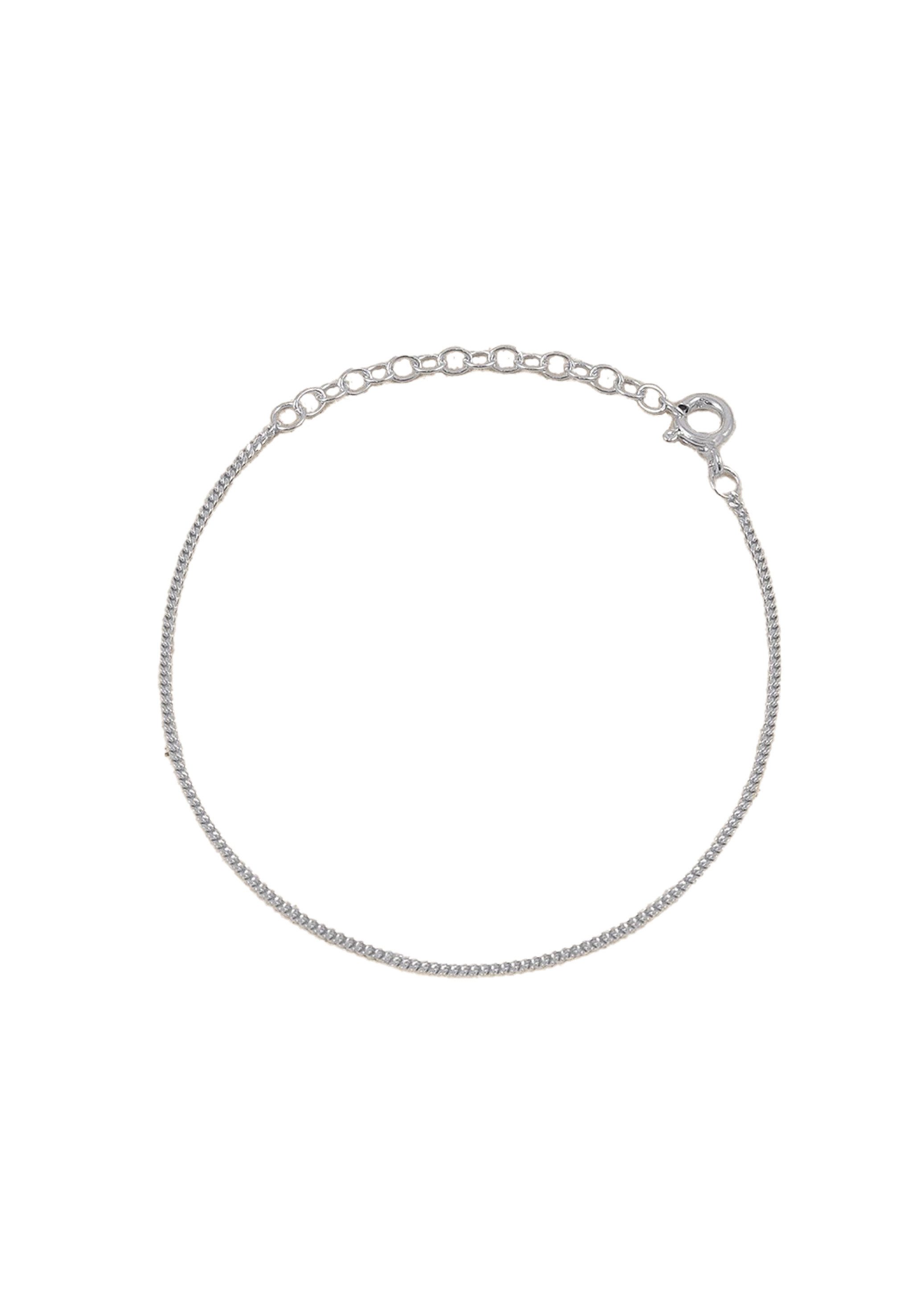Stilnest Gliederarmband Panzerkette 925 Sterling Silber