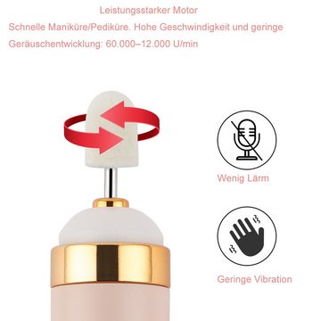 yozhiqu Nagelknipser USB-Maniküre-Pediküre-Maschinenset,elektrischer Nagelfeilenbohrer, Bietet eine praktische Lösung für die Maniküre und Pediküre zu Hause