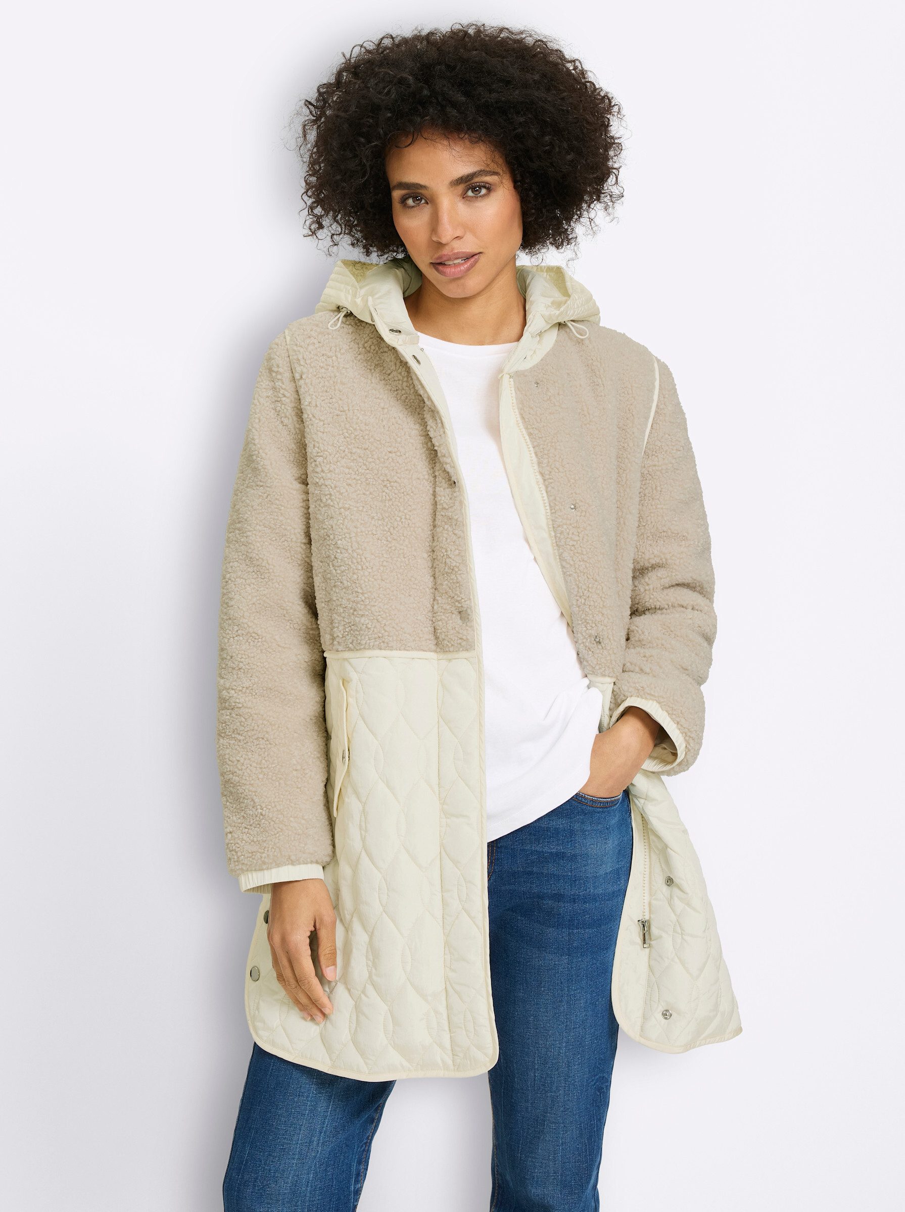 heine Allwetterjacke Longjacke Langarm