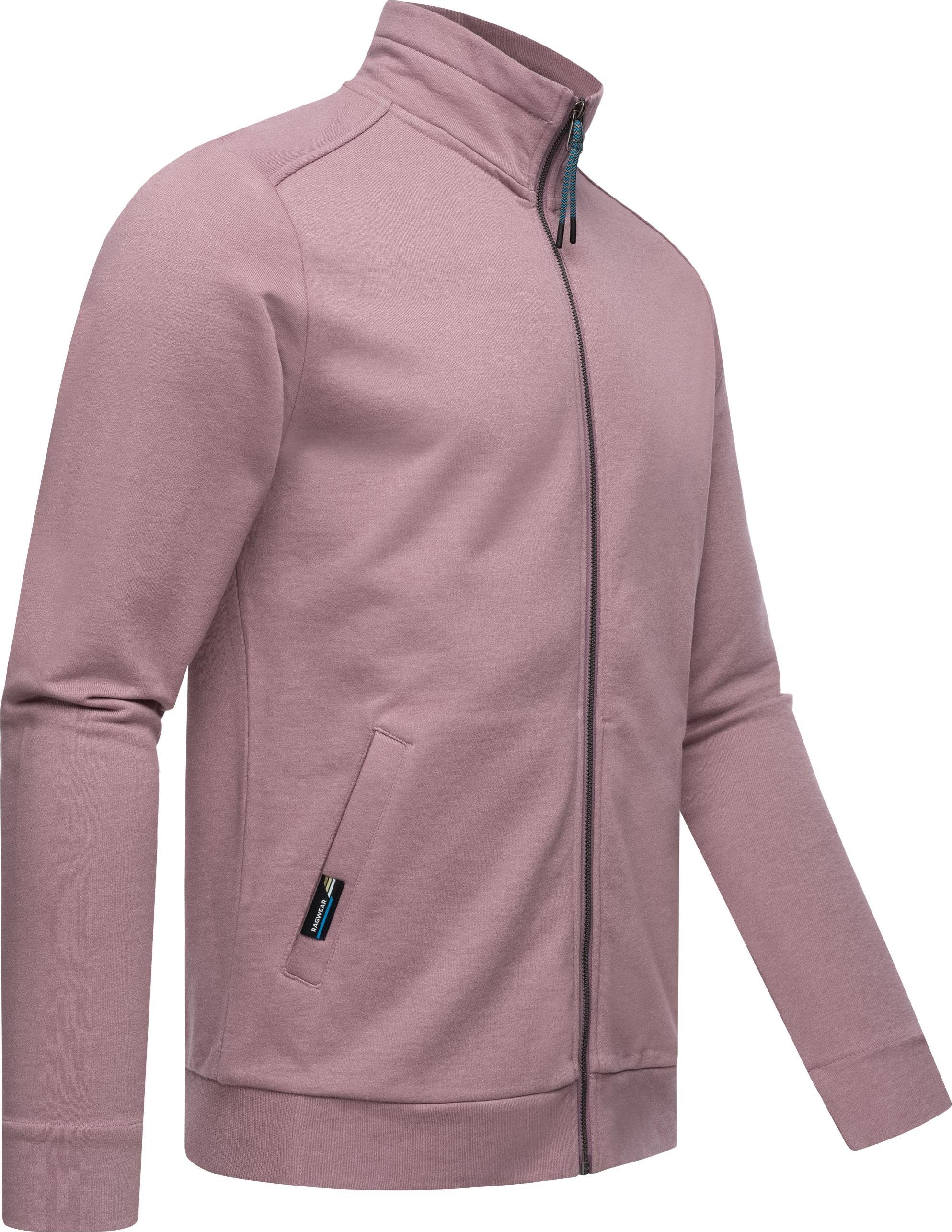 Ragwear Kapuzensweatjacke Miet coole Herren Basic Sweatjacke