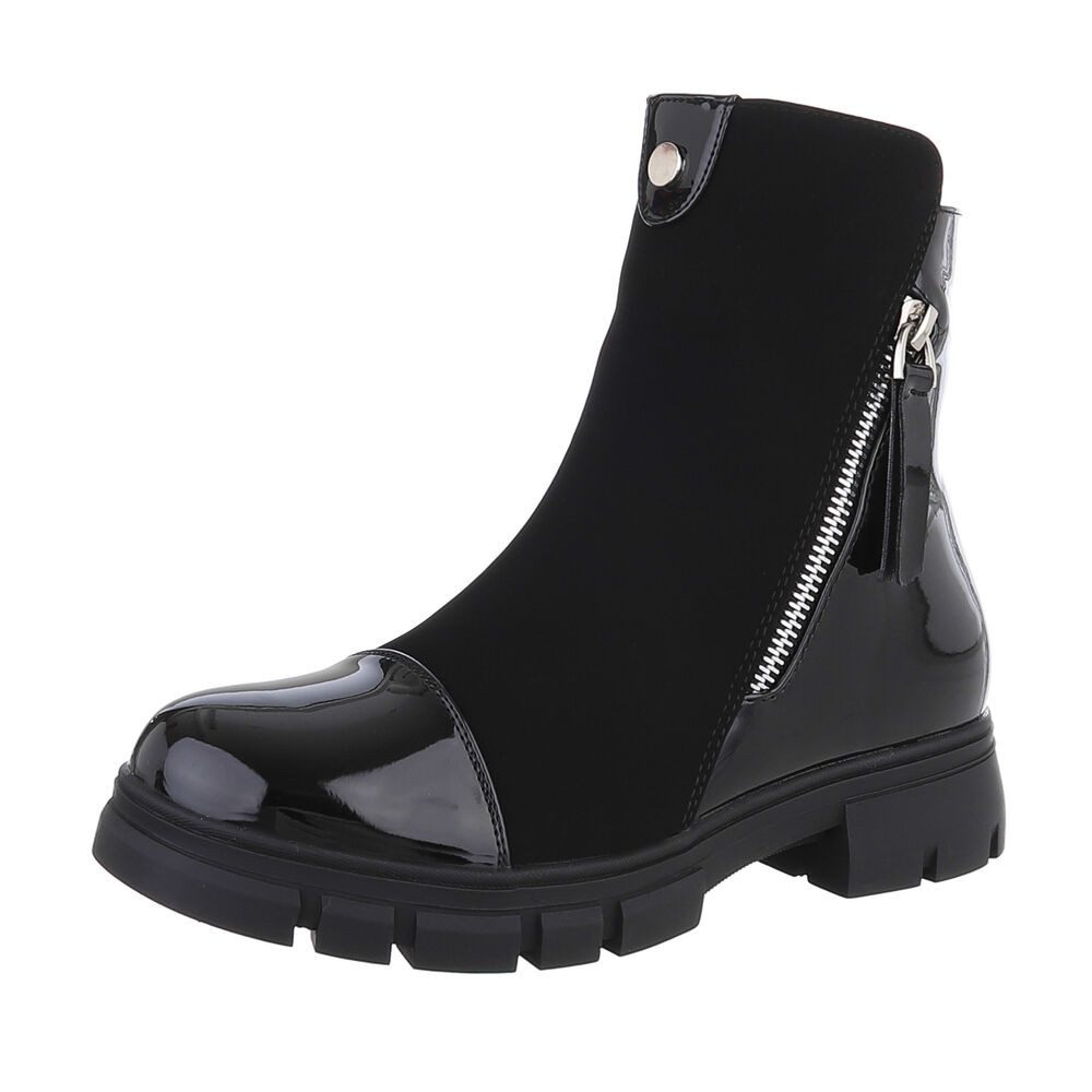Ital-Design Damen Freizeit Stiefelette (87108543) Blockabsatz günstig online kaufen