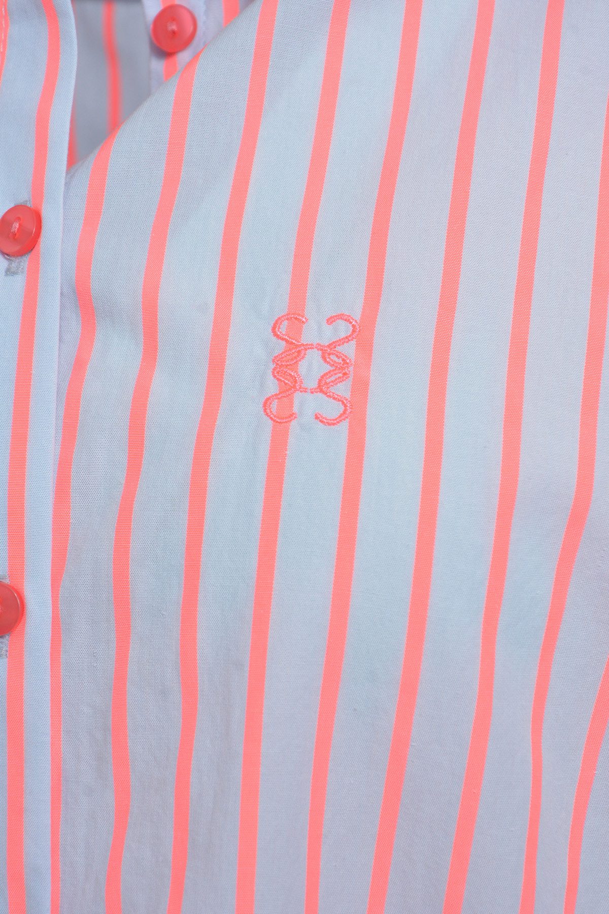 Smith & Soul Hemdbluse mit zusätzlicher Knopfleiste am Rücken, gestreift