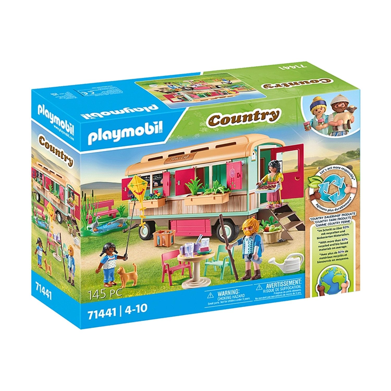 Playmobil® 71441 Gemütliches Bauwagencafé Konstruktions-Spielset