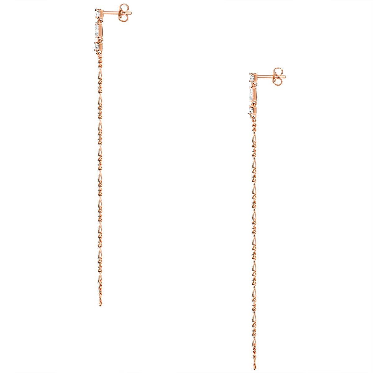 Glanzstücke München Paar Ohrhänger roségold, aus Sterling Silber günstig online kaufen