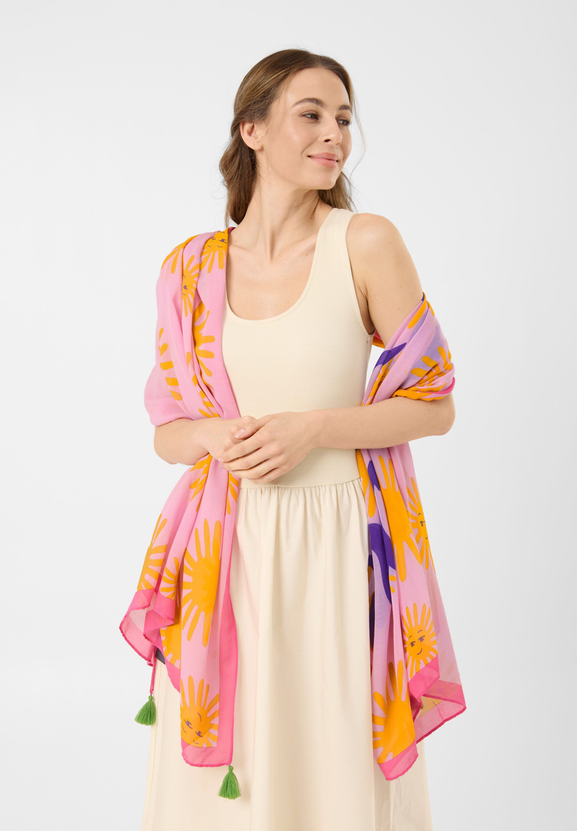 Codello Modeschal, (1-St), mit Sonnenmotiv