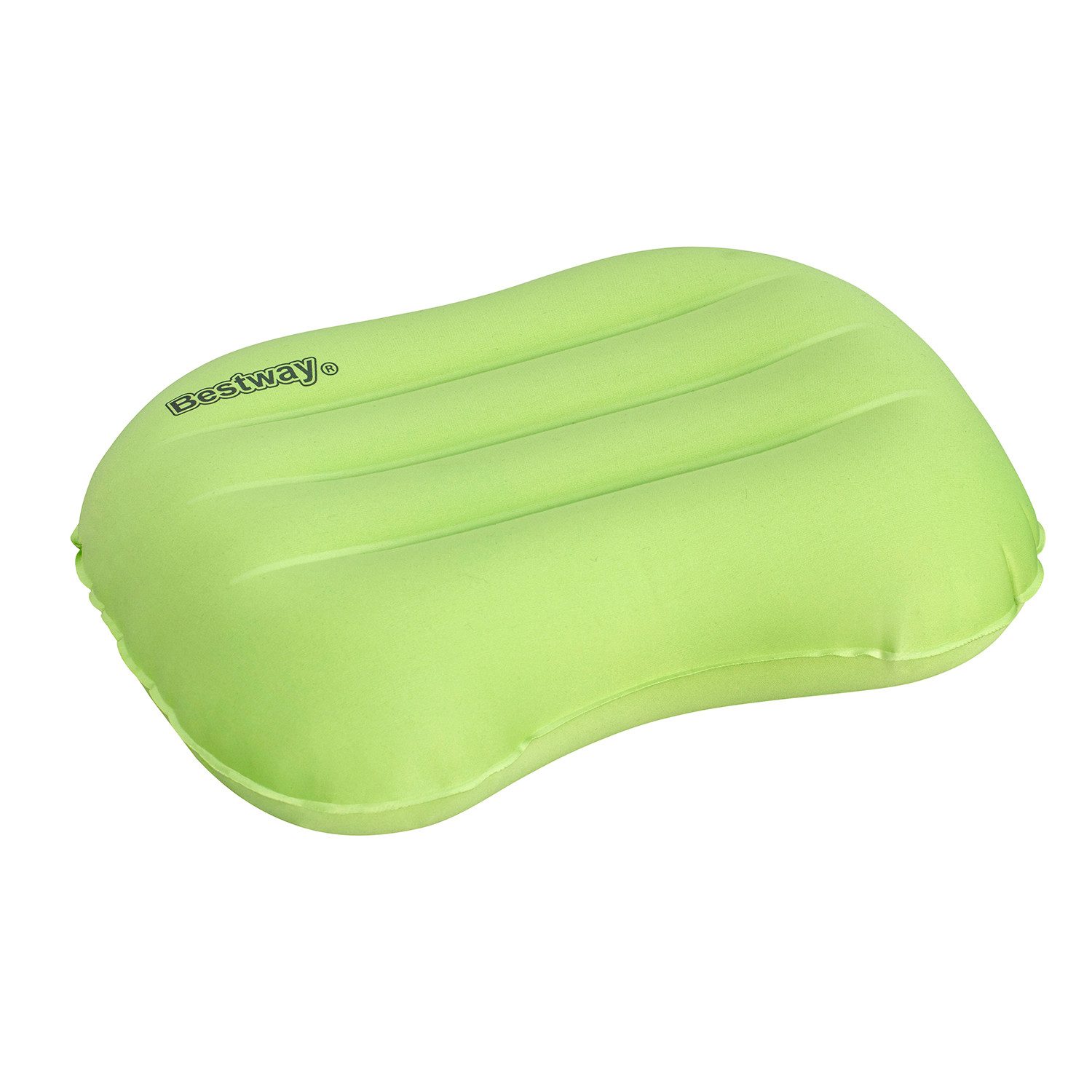 Bestway Luftbett Wanderlite™ 42 x 30 x 12 cm, (Packung, 1-tlg., Geschwungenes Design zur Unterstützung des Nackens), Ideal für den Außengebrauch