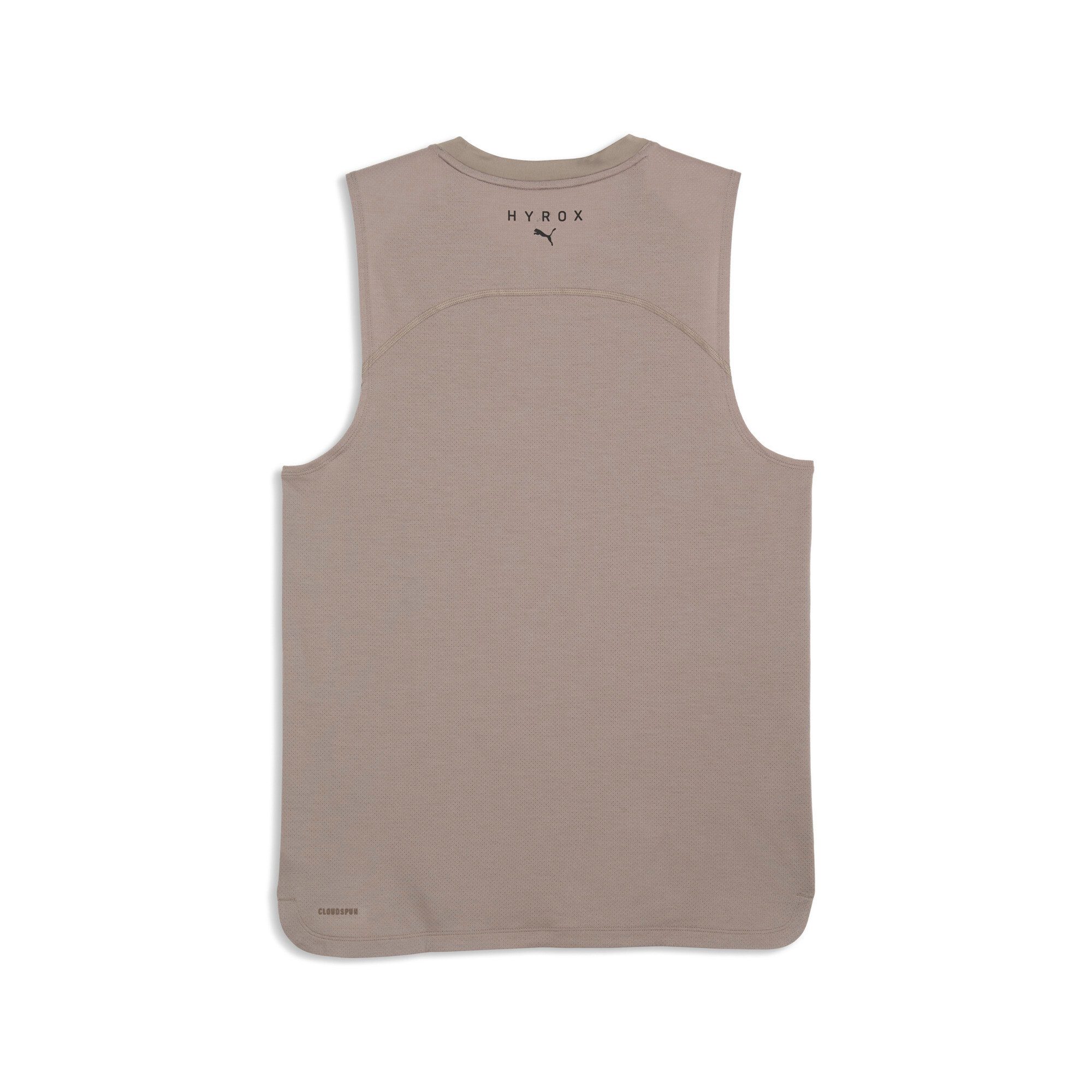 PUMA Tanktop M X HYROX CLOUDSPUN CITY TANK Top, ärmellos, ohne Kapuze, für Sportmode und Streetwear