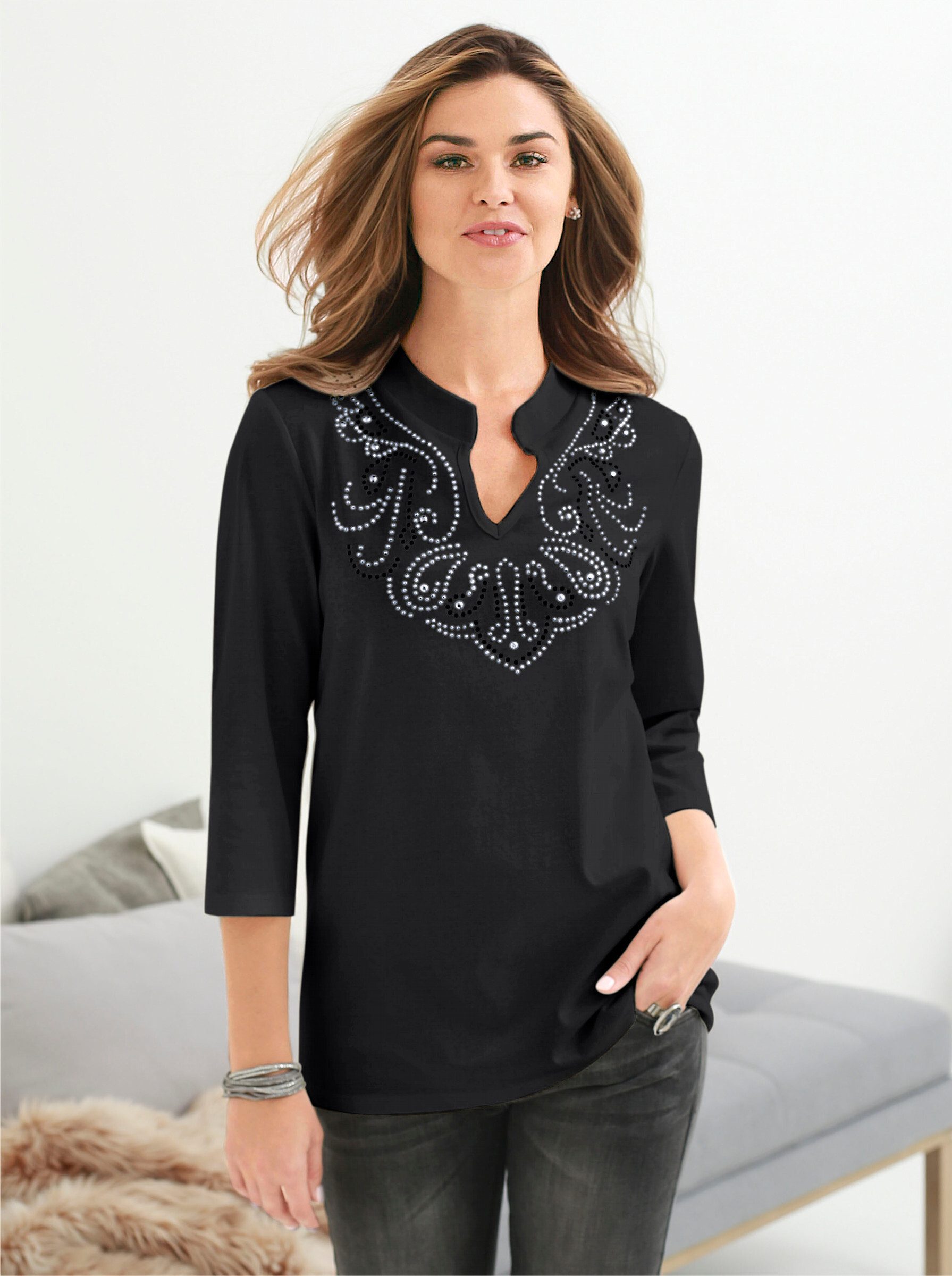 Classic Basics 3/4-Arm-Shirt "Shirt", (1 tlg.) günstig online kaufen
