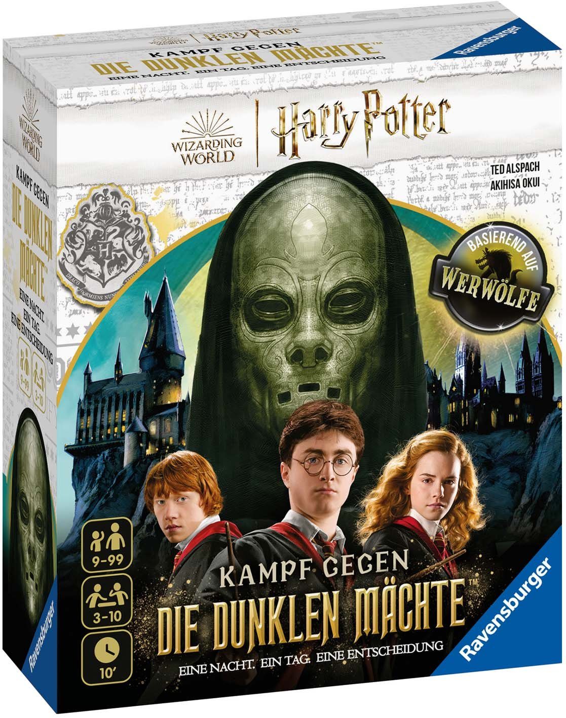Ravensburger Spiel Harry Potter, Kampf gegen die dunklen Mächte, Gemeinschaftsspiel, Made in Europe