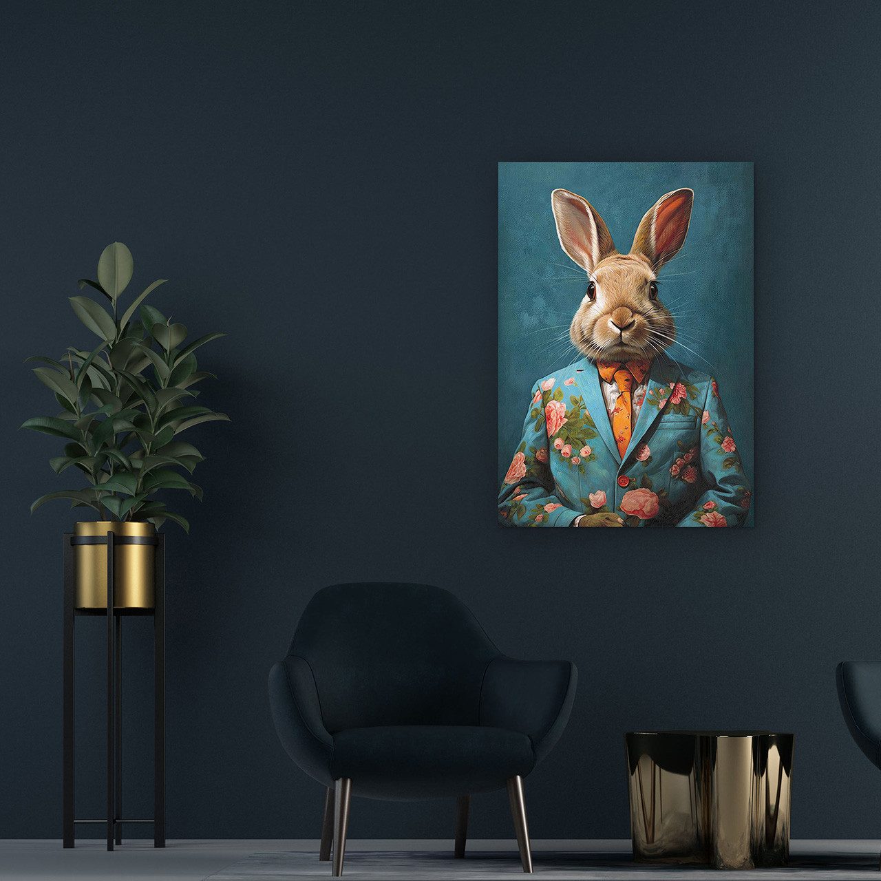 ArtUniverse Gemälde Dressed to kill 70 x 100 cm, Tiermotiv
