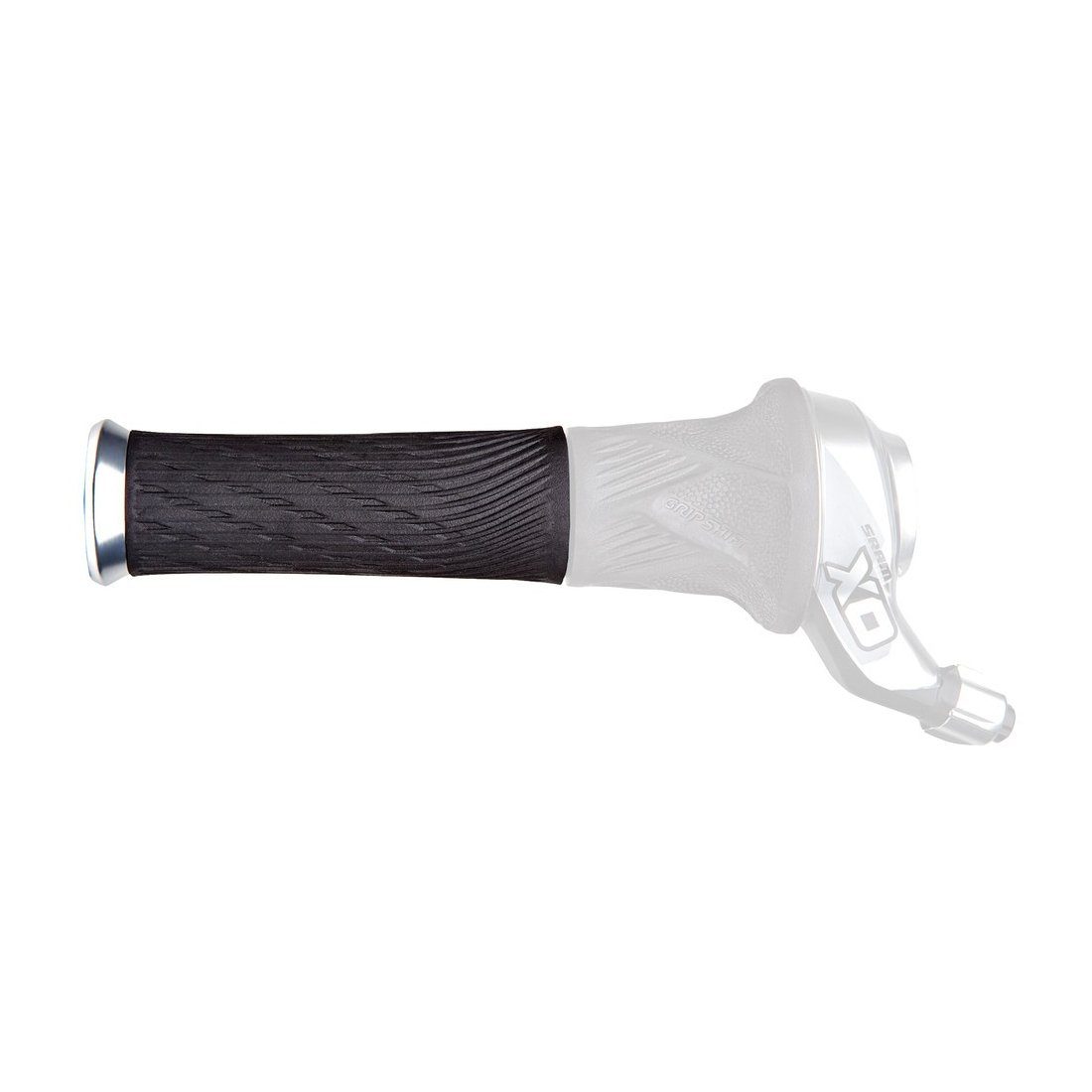 SRAM Fahrradlenkergriff SRAM Festgriffe für Drehgriffschalter XX und X0, 122 mm, End Plug sch