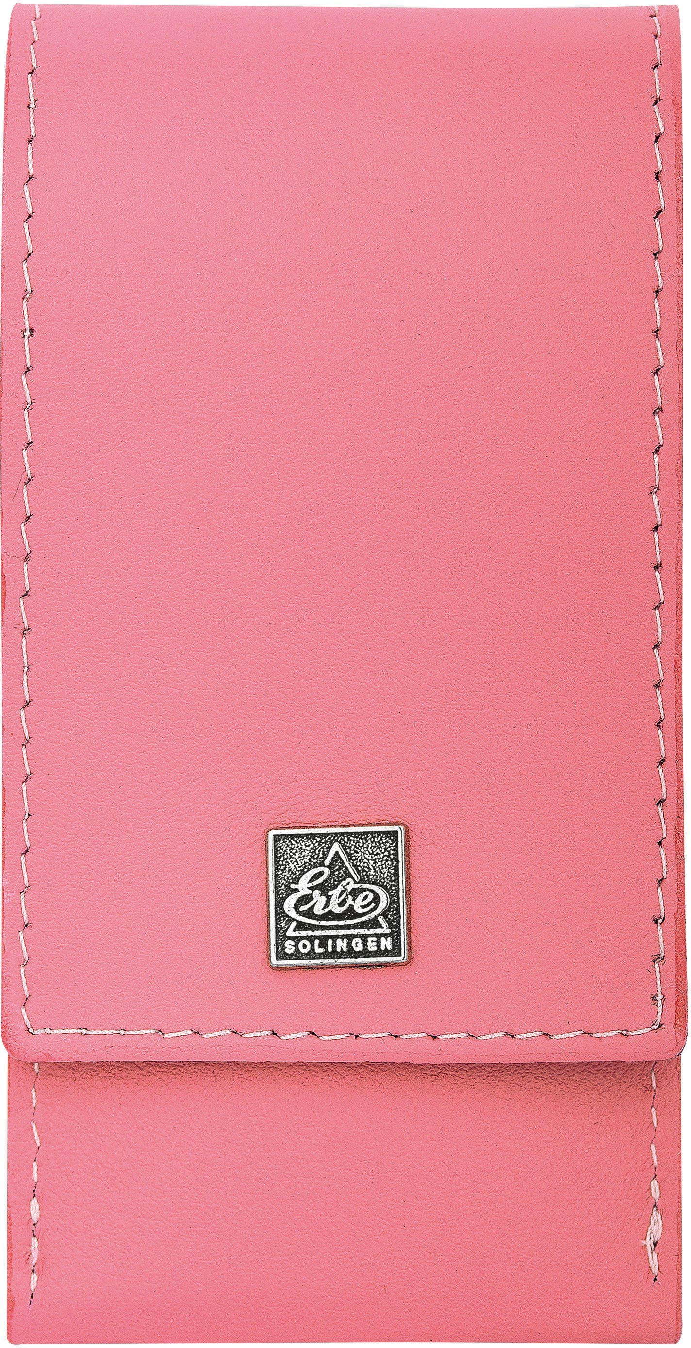 ERBE Maniküre-Etui ERBE Maniküre Set "Colour", Serie 3 pink, 3-tlg., tlg. Taschen-Etui
