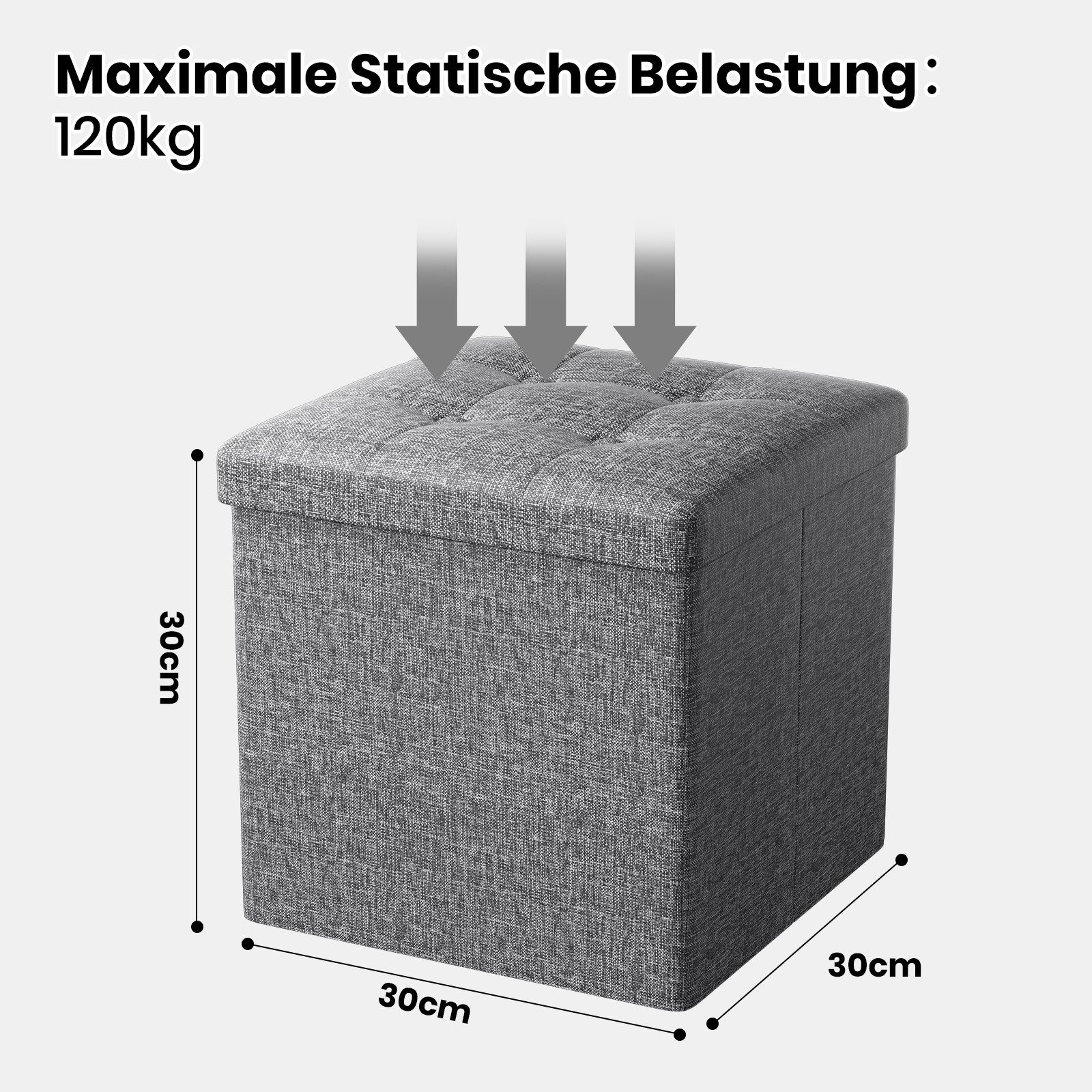 Oak&Tea Stauraumhocker Sitzhocker mit Stauraum – günstig online kaufen
