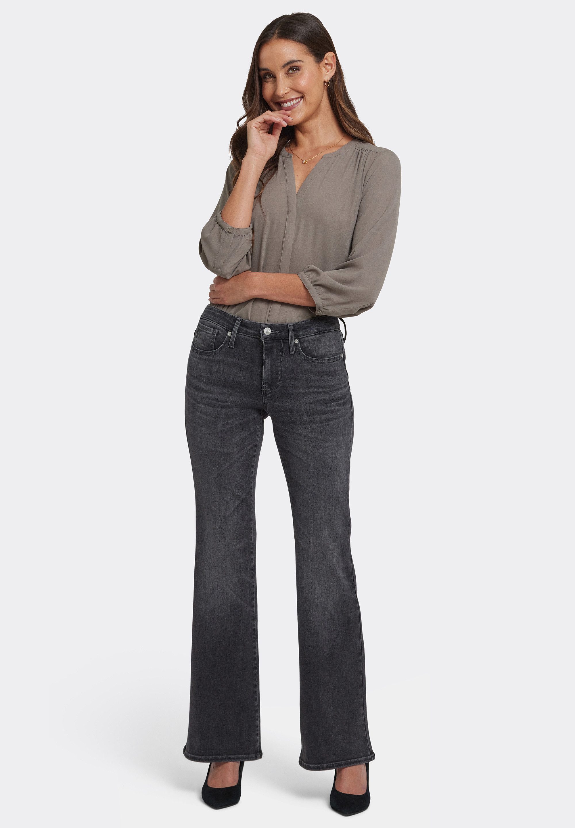 NYDJ Stretch-Jeans Ava Flare Schlankmachende Passform