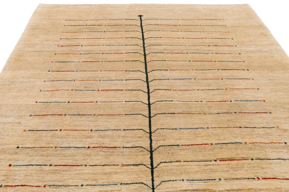 Orientteppich Perser Gabbeh Yalameh 196x289 mm Moderner Nain Trading, 18 Orientteppich, rechteckig, Handgeknüpfter Höhe