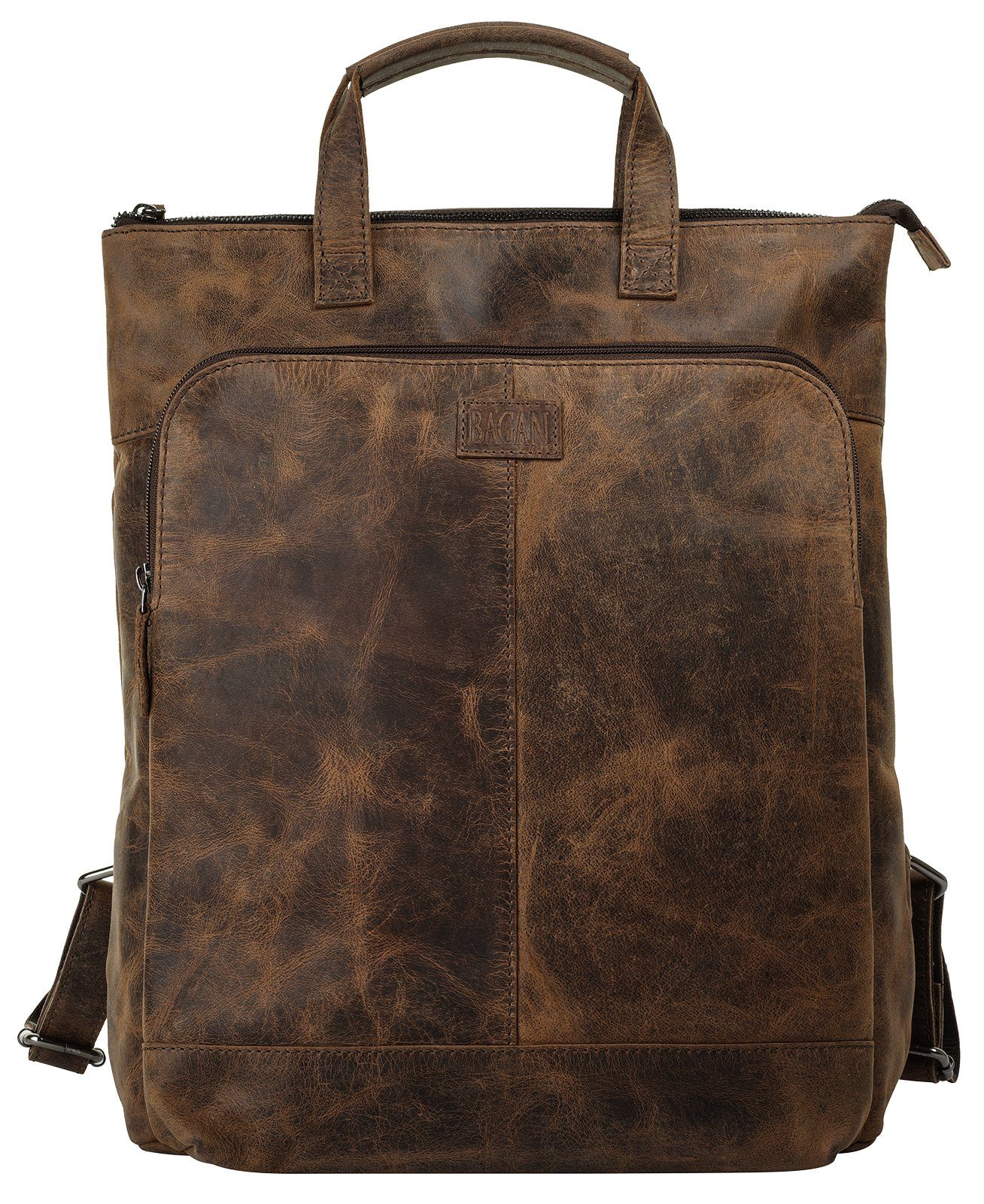 Bagan Cityrucksack, echt Leder