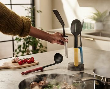 Joseph Joseph Kochbesteck-Set Elevate™ Slim (Set, 5-tlg., Storage stand, Slotted Turner, Slotted spoon, Solid spoon, Ladle), mit Ständer