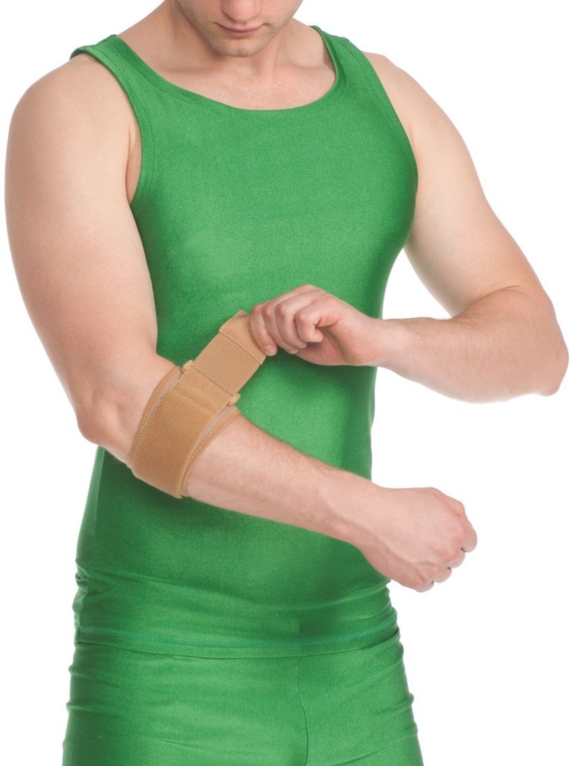 MedTex Ellenbogenbandage Bandage Ellenbogengelenk Arm Klettverschluss Band Gelenk 8322, Klettverschluss