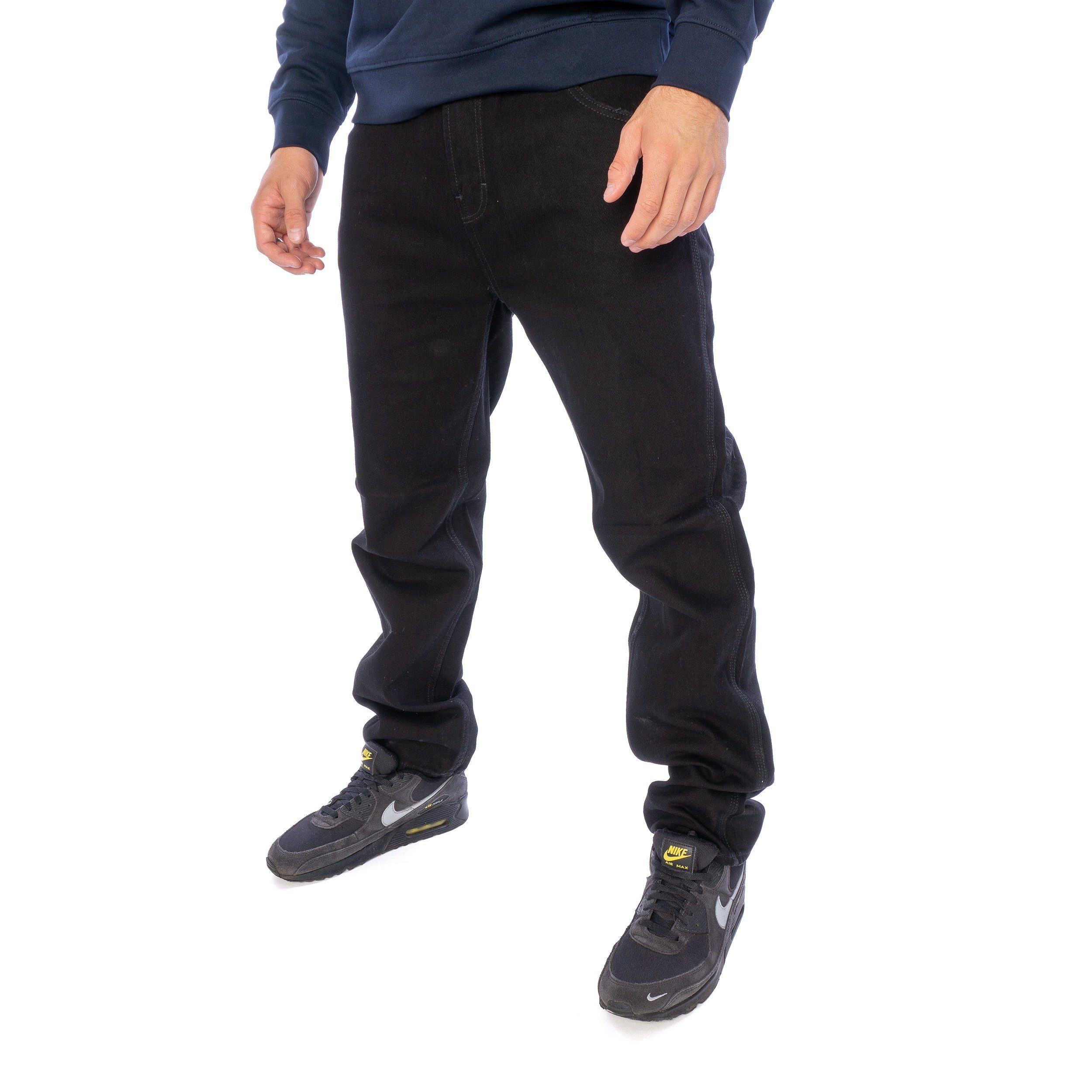 Relax-fit-Jeans Jeans Dickies Houston rinsed black