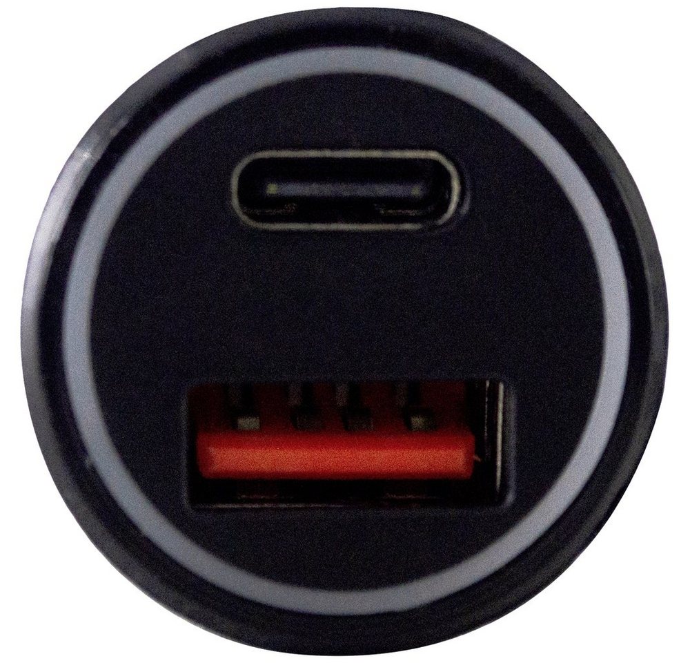 Thumbnail - IWH Kfz-Relais IWH Dual USB-C® Auto Ladestecker 2,1A Belastbarkeit Strom max.=2.1 A