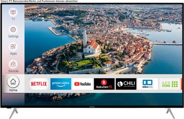 Hanseatic 65H600UDS LED-Fernseher (164 cm/65 Zoll, 4K Ultra HD, Smart-TV)