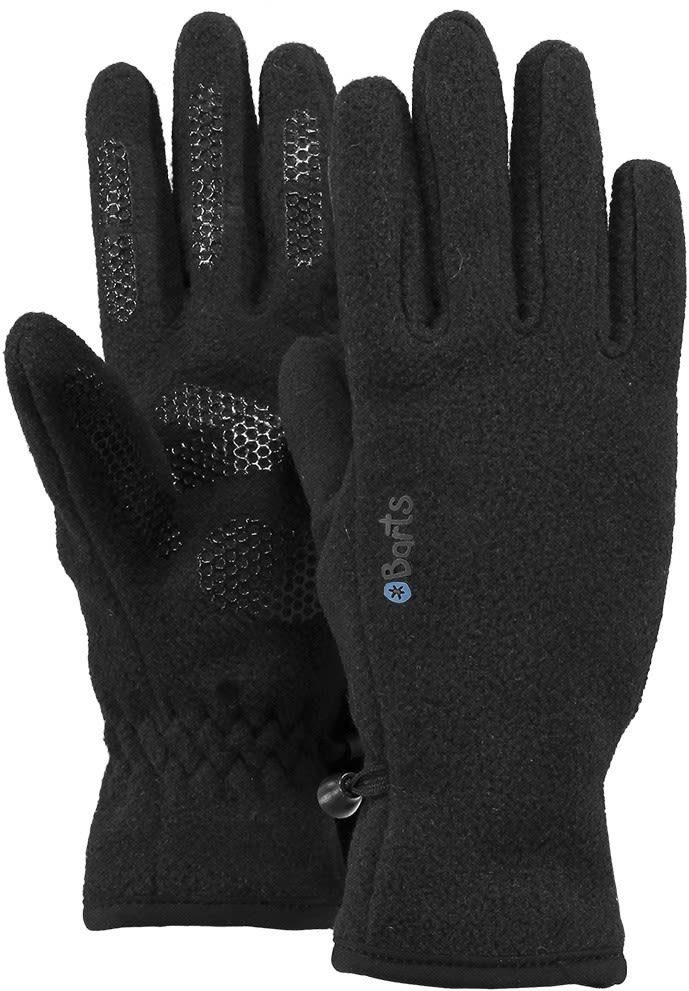 Barts Fleecehandschuhe Barts Kids Fleece Gloves Kinder Accessoires Black | Fleecehandschuhe