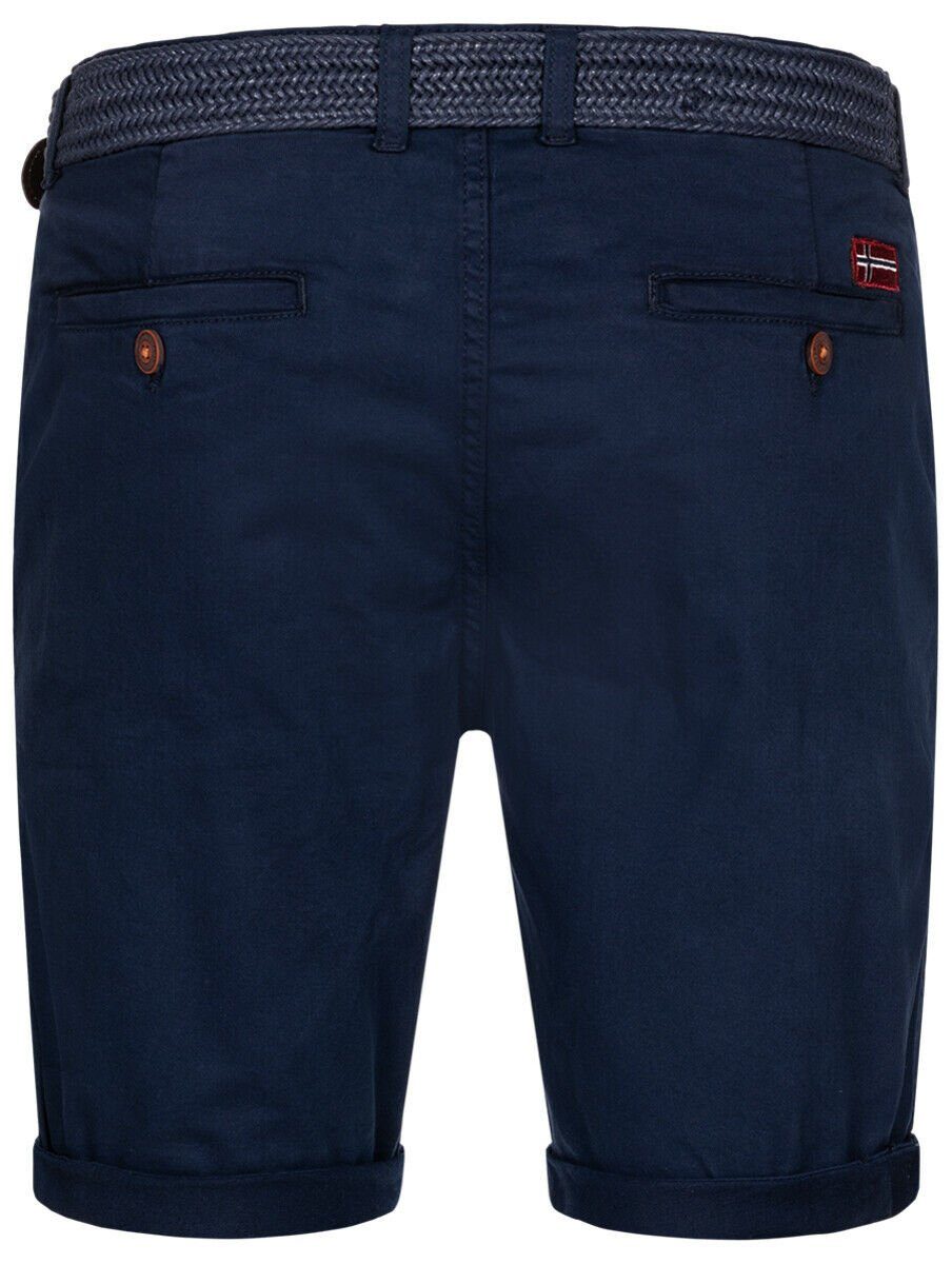 Geographical Norway Bermudas Chino Shorts kurze Hose Bermuda Knielang Stoff günstig online kaufen
