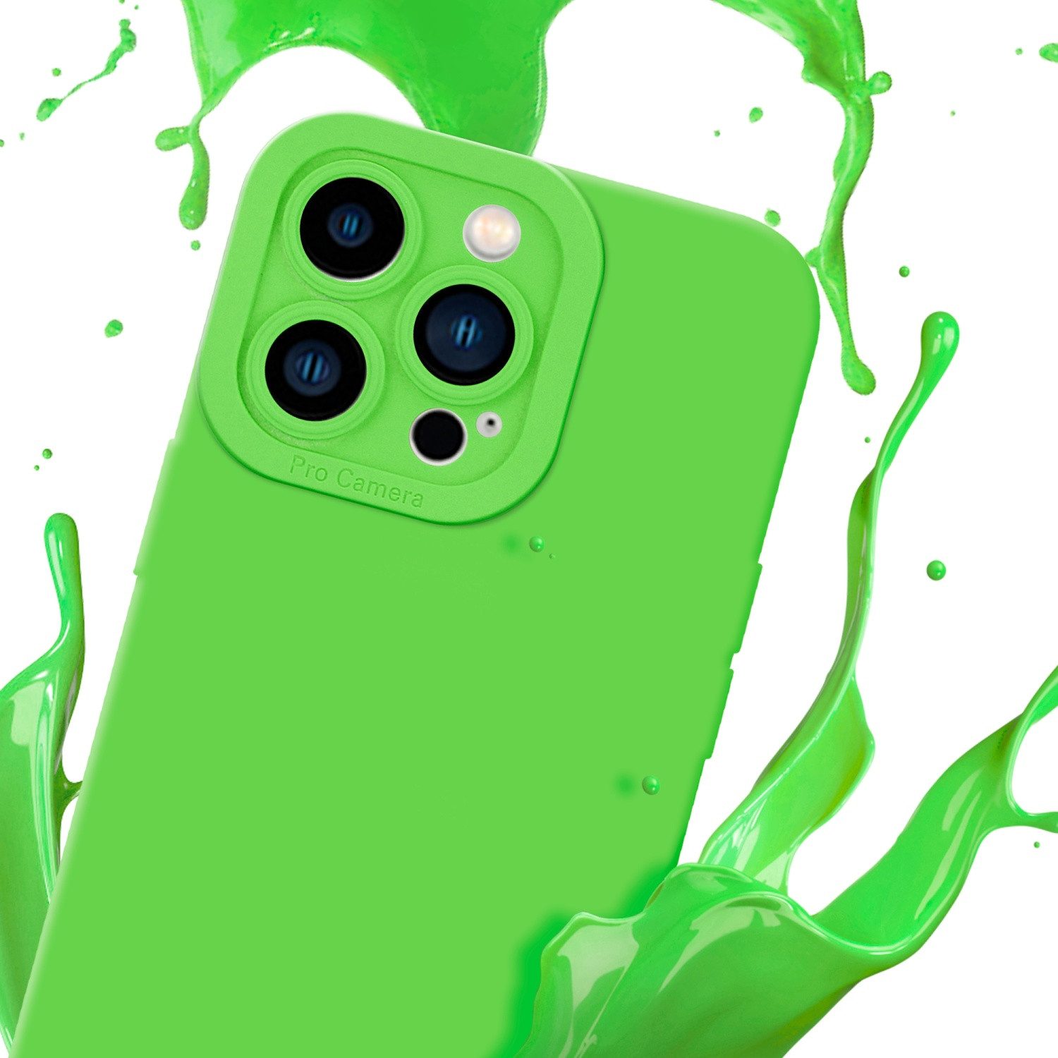 Cadorabo Handyhülle für iPhone 14 PRO MAX Hülle Apple iPhone 14 PRO MAX, Hülle Schutzhülle TPU Silikon Case Cover