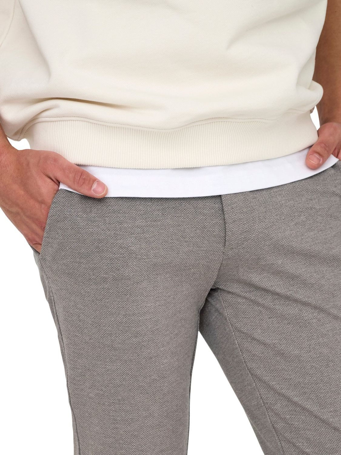 ONLY & SONS Chinohose ONSMARK SLIM DITSY mit Stretch