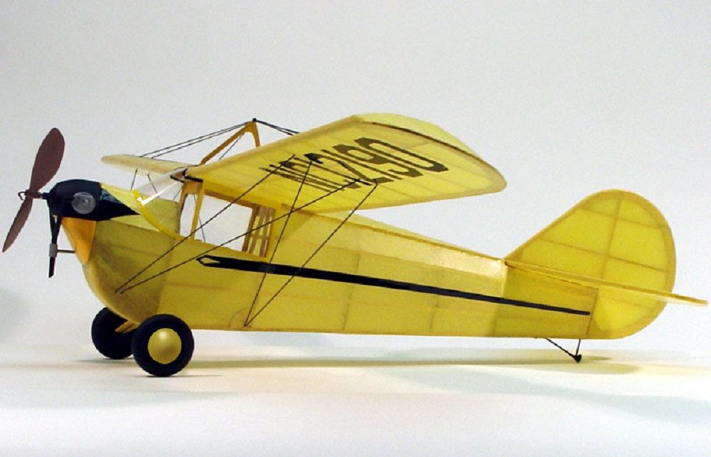 Krick Modellbausatz Dumas Aircraft Aeronca C-3 Master Balsabausatz