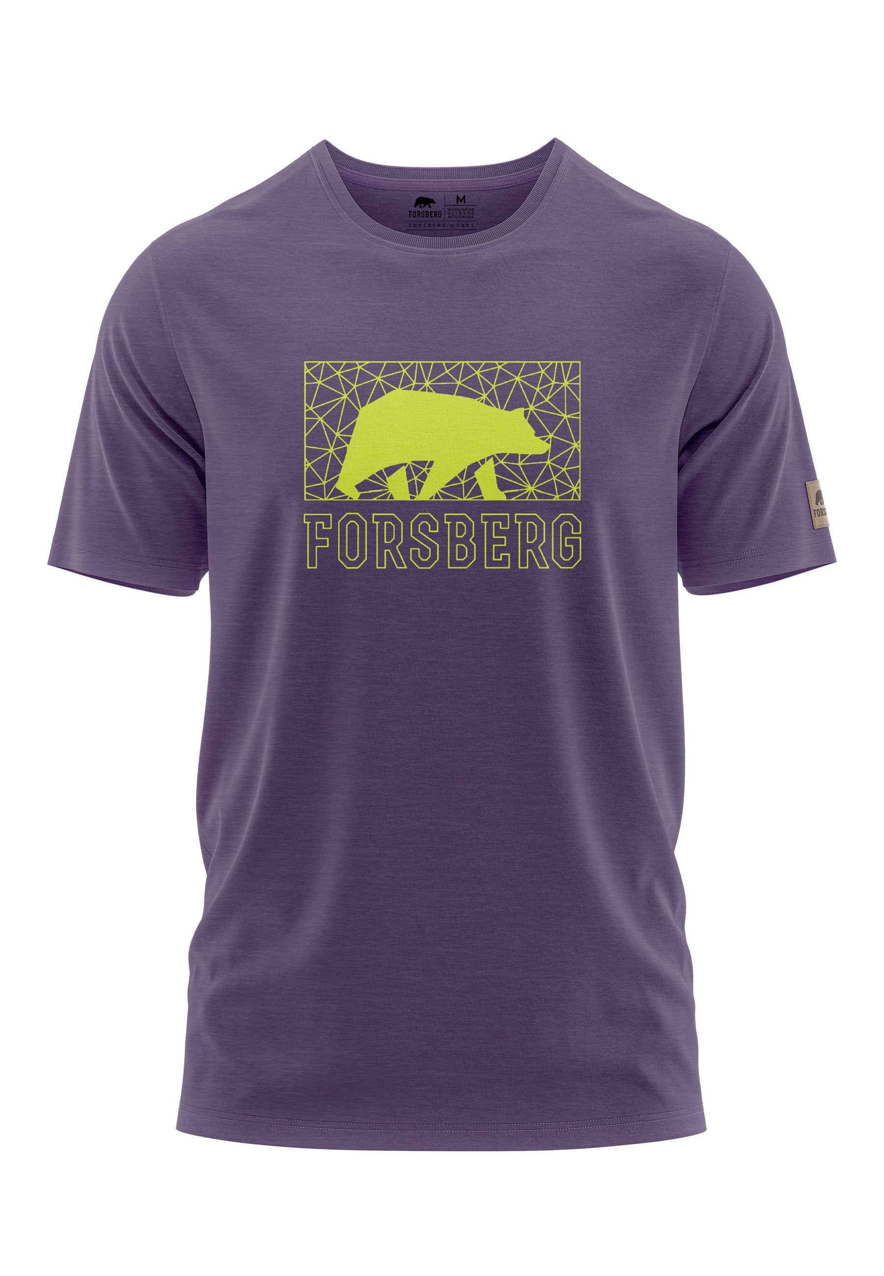 T-Shirt Jesperson mit Brustlogo