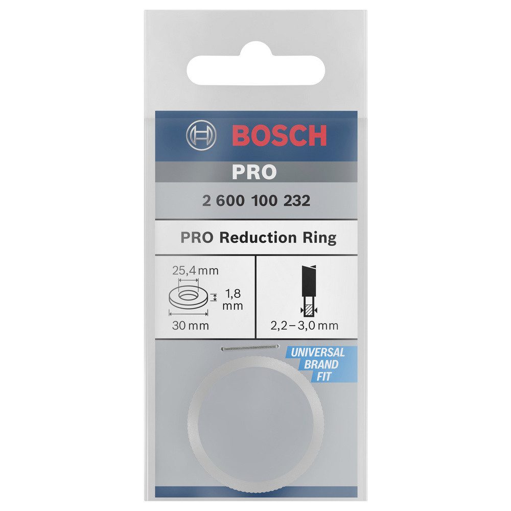 Thumbnail - Bosch Accessories Sägeblatt Bosch Accessories 2600100232 Reduzierring 30 x 25.4 x 1.8 mm 1 St.