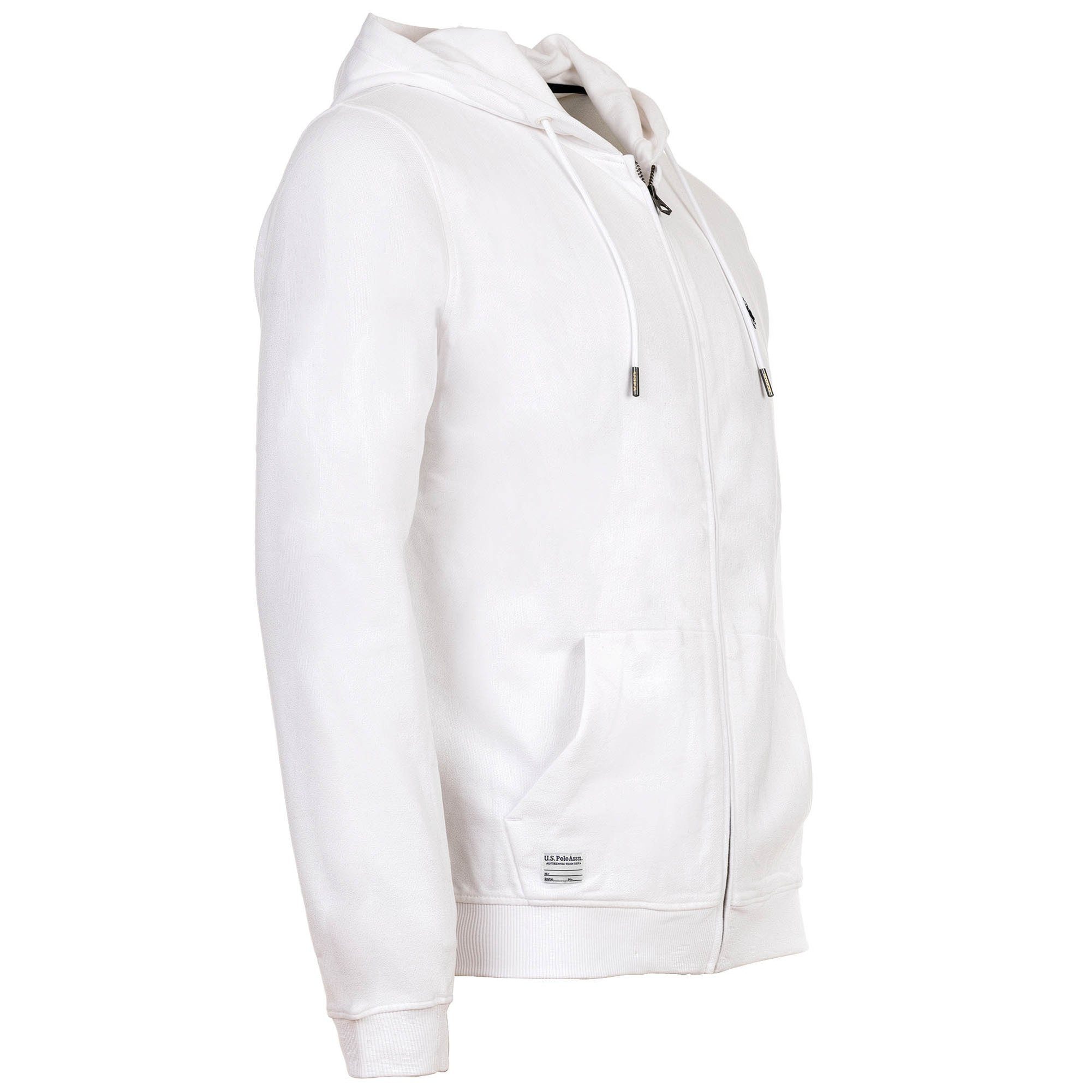 U.S. Polo Assn. Sweatshirt Herren Sweatjacke 1er Pack Baumwolle (Packung, 1er Pack)