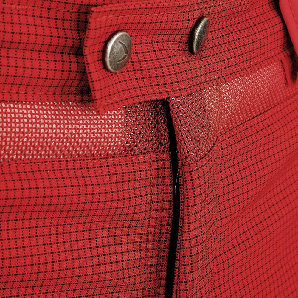 Pfanner Arbeitsbundhose Forst-und Schnittschutzhose "VENTILATION" Klasse 1 rot – Bild 5 von 5