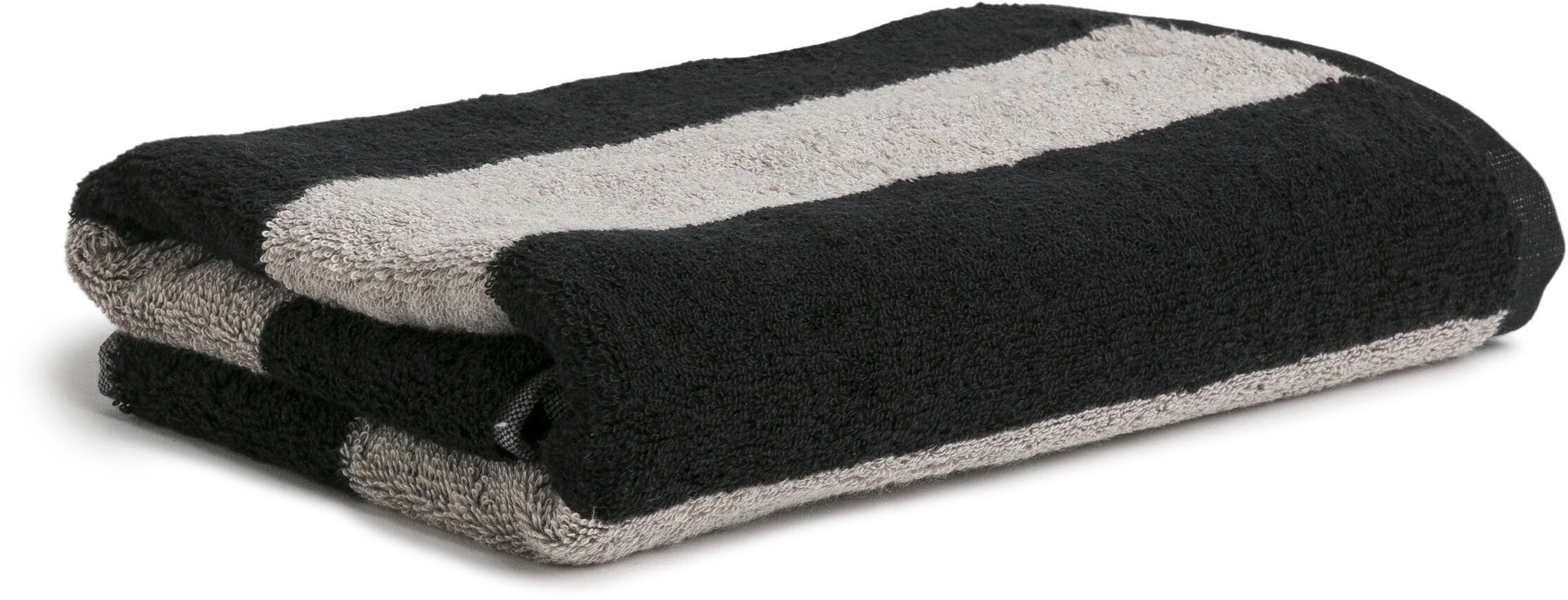 Möve Handtücher Block Streifen, Walkfrottier (1-St), Handtuch mit Blockstreifen, 100% Premium Baumwolle, Made in Germany