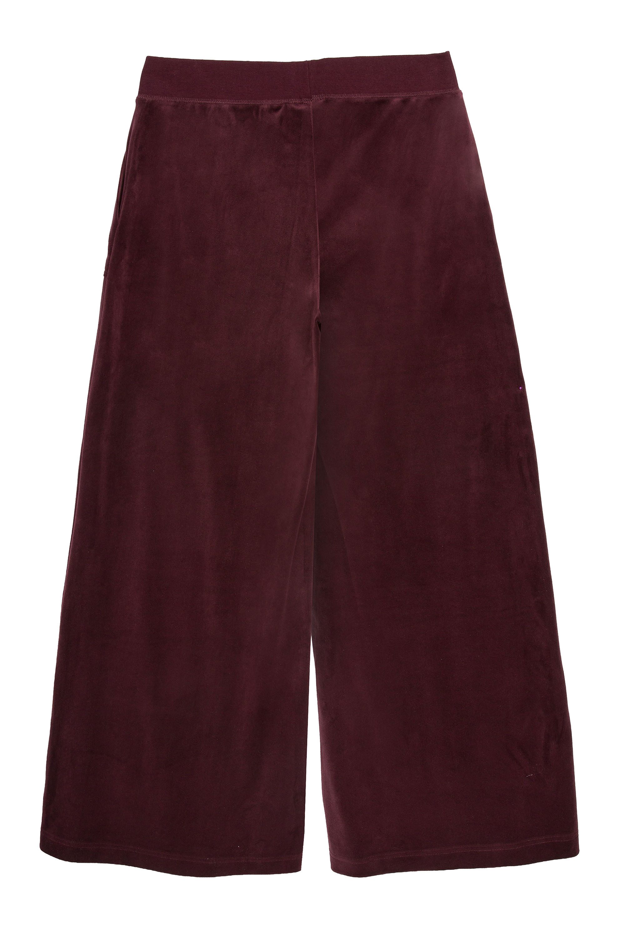 Juicy Couture Sweathose WIDE LEG JOGGER GOLD HARDWARE Damen Trainingshose Damen, Sweathose, Velour, Jogginghose mit Glitzer, Sale – Bild 2 von 3