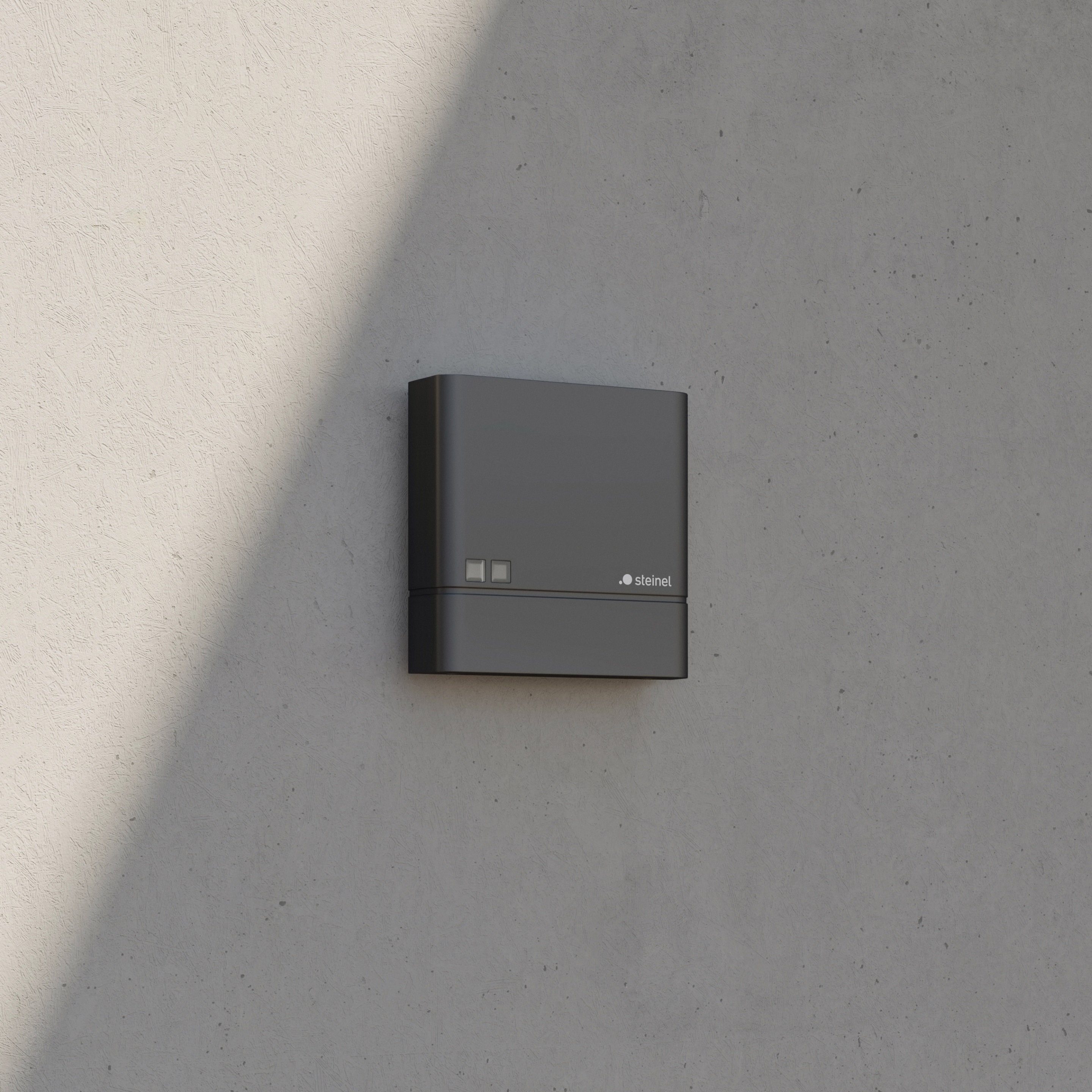 steinel Dämmerungsschalter NightmatIQ Plus, smarter Dämmerungsschalter, per App, Anthrazit