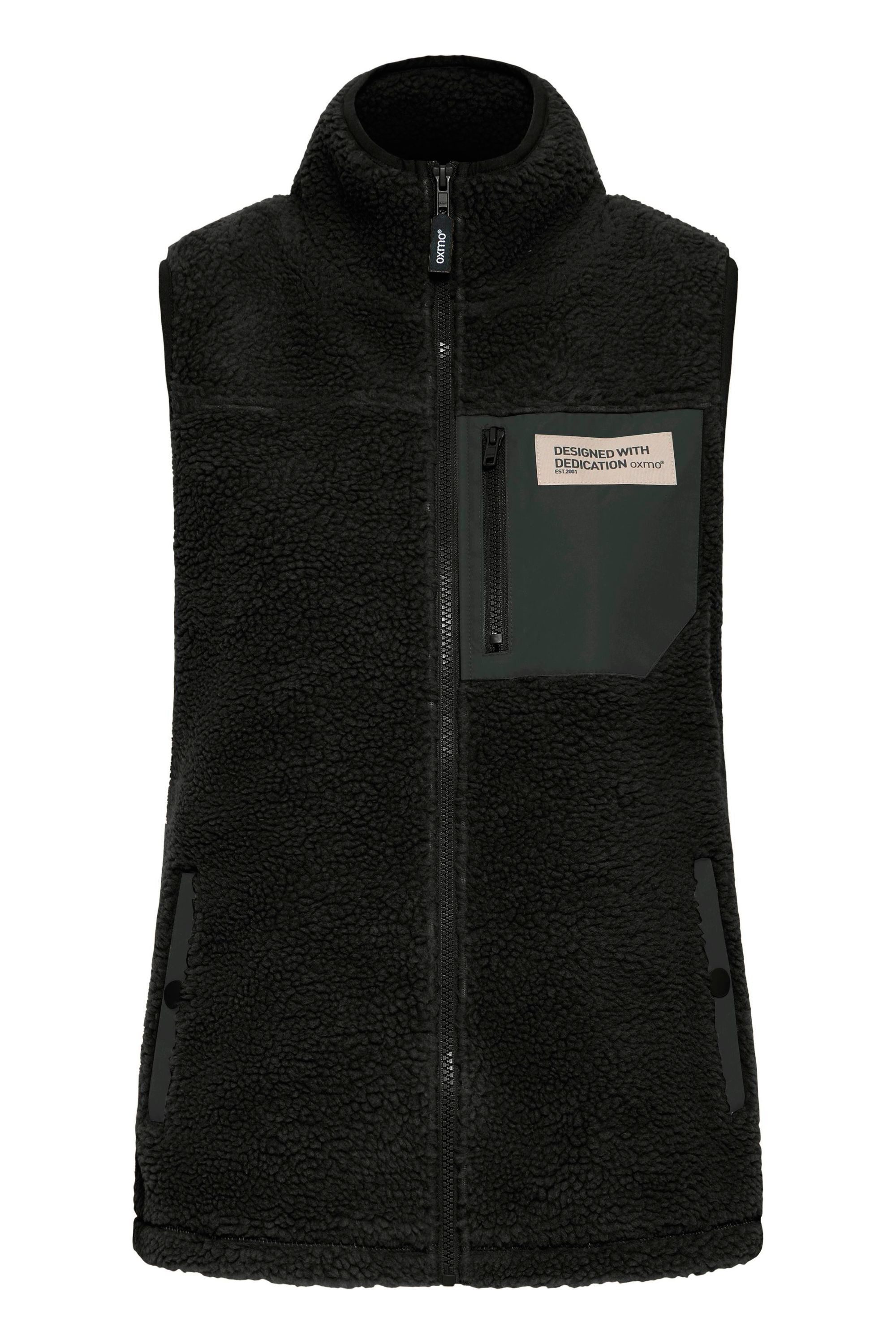 OXMO Plüschweste OXABBY Kuschelige Fleeceweste Teddy günstig online kaufen