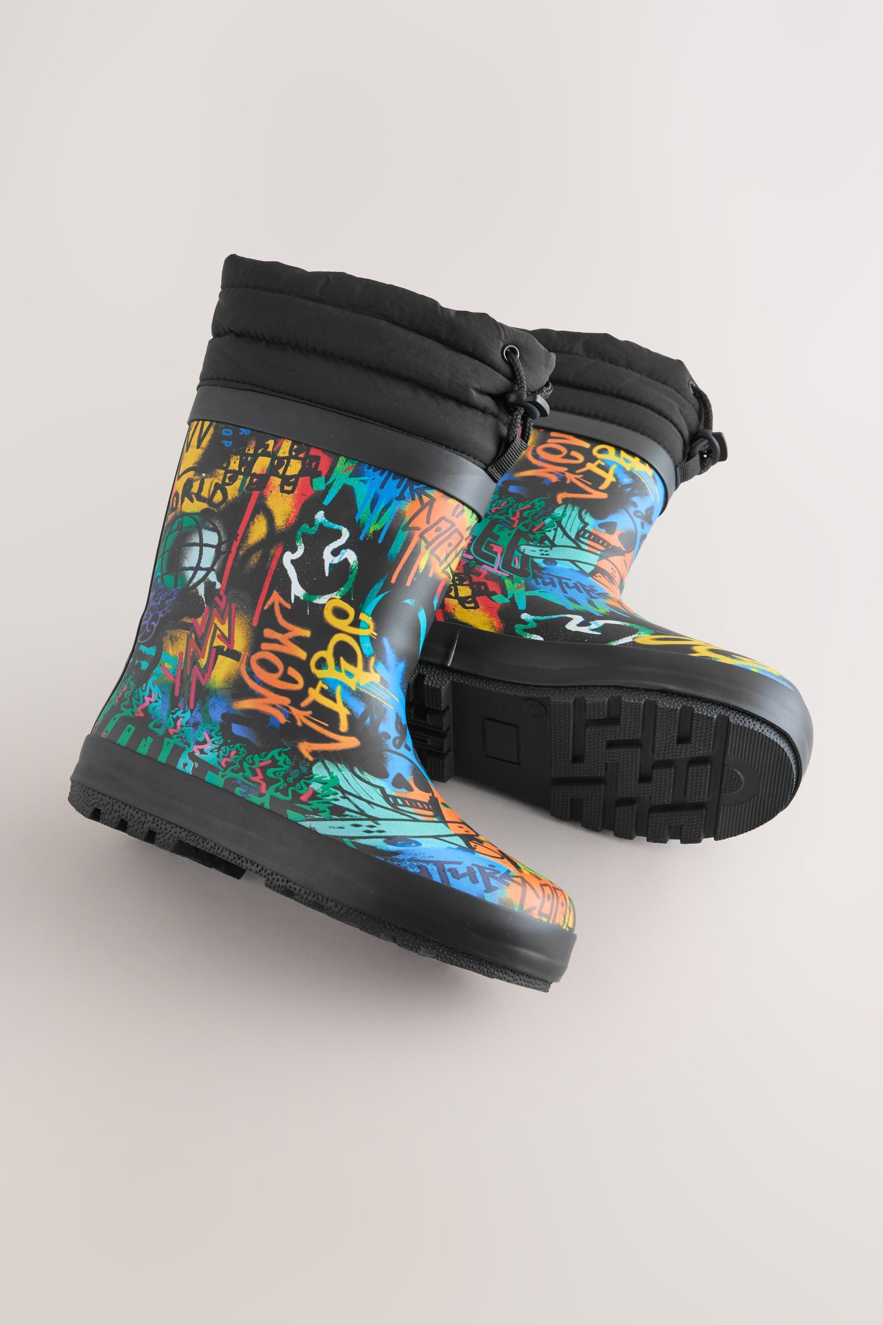 Next Gummistiefel mit verstellbarem Umschlag Gummistiefel – Bild 5 von 5