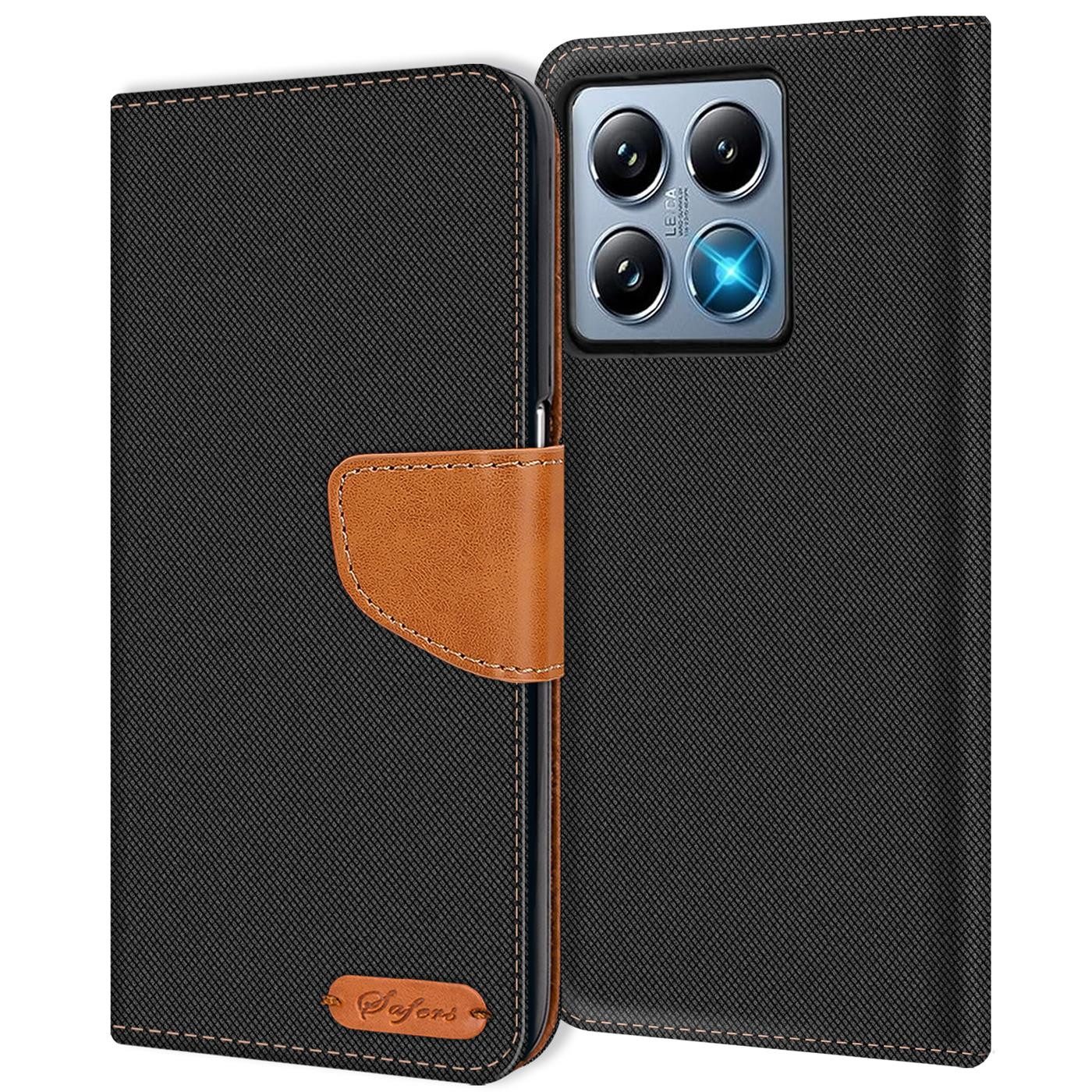 CoolGadget Handyhülle Flip Case Wallet Cover Book Tasche für Xiaomi 14T, Handy Tasche mit Kartenfach Book Schutzhülle
