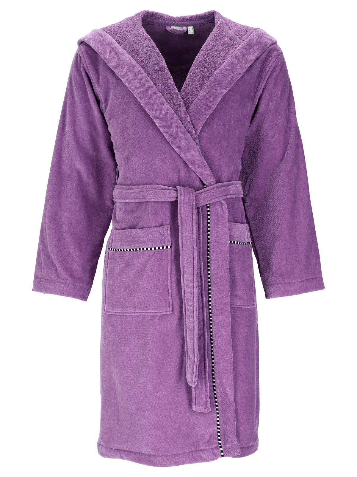 Esprit Unisex-Bademantel Unisex Bademantel mit Kapuze BOX, Baumwolle, hohe günstig online kaufen