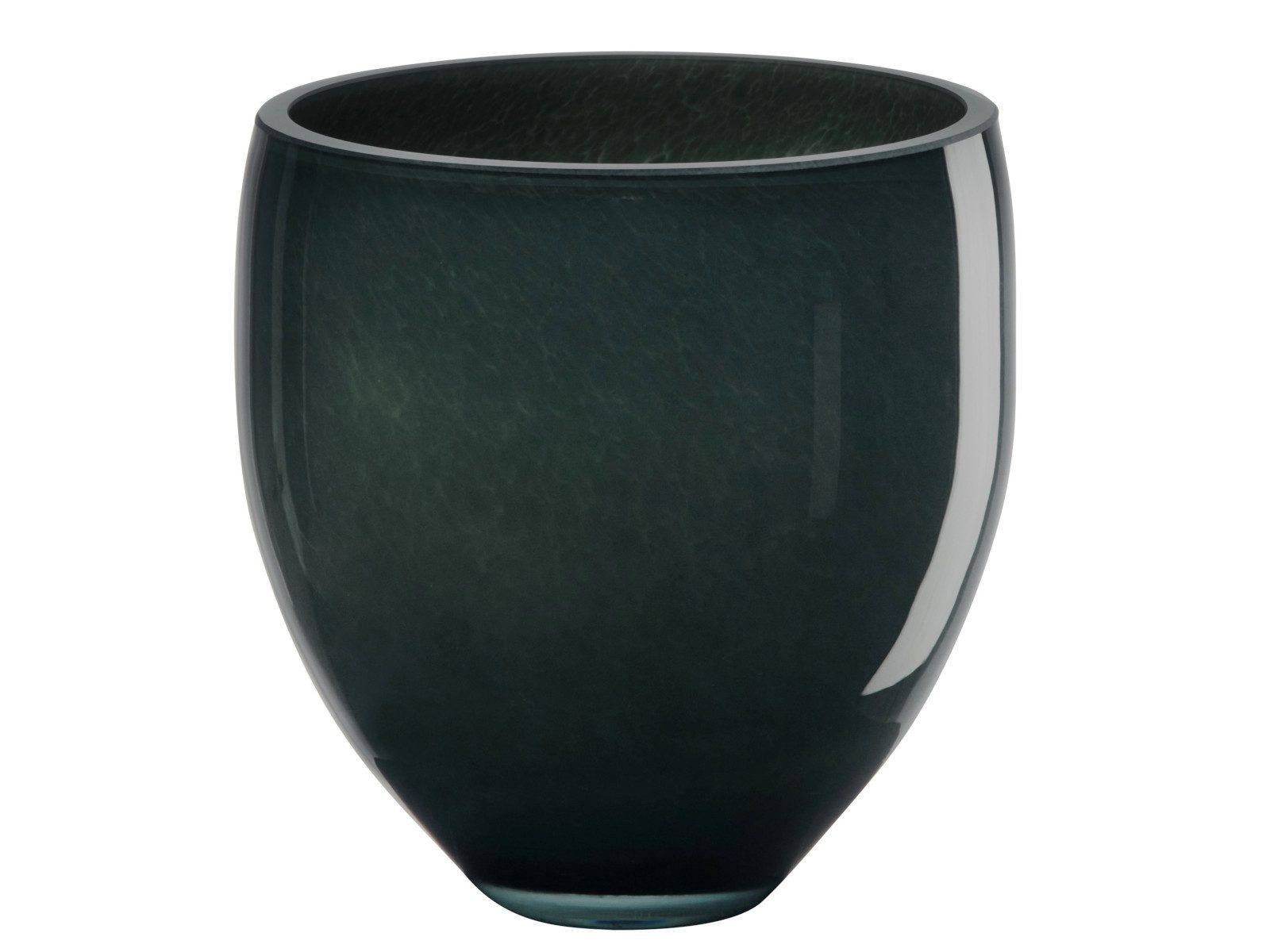 ASA SELECTION Dekovase oliveira Vase ostra anthrazit 14,5x15cm (Vasen), Wohnaccessoires